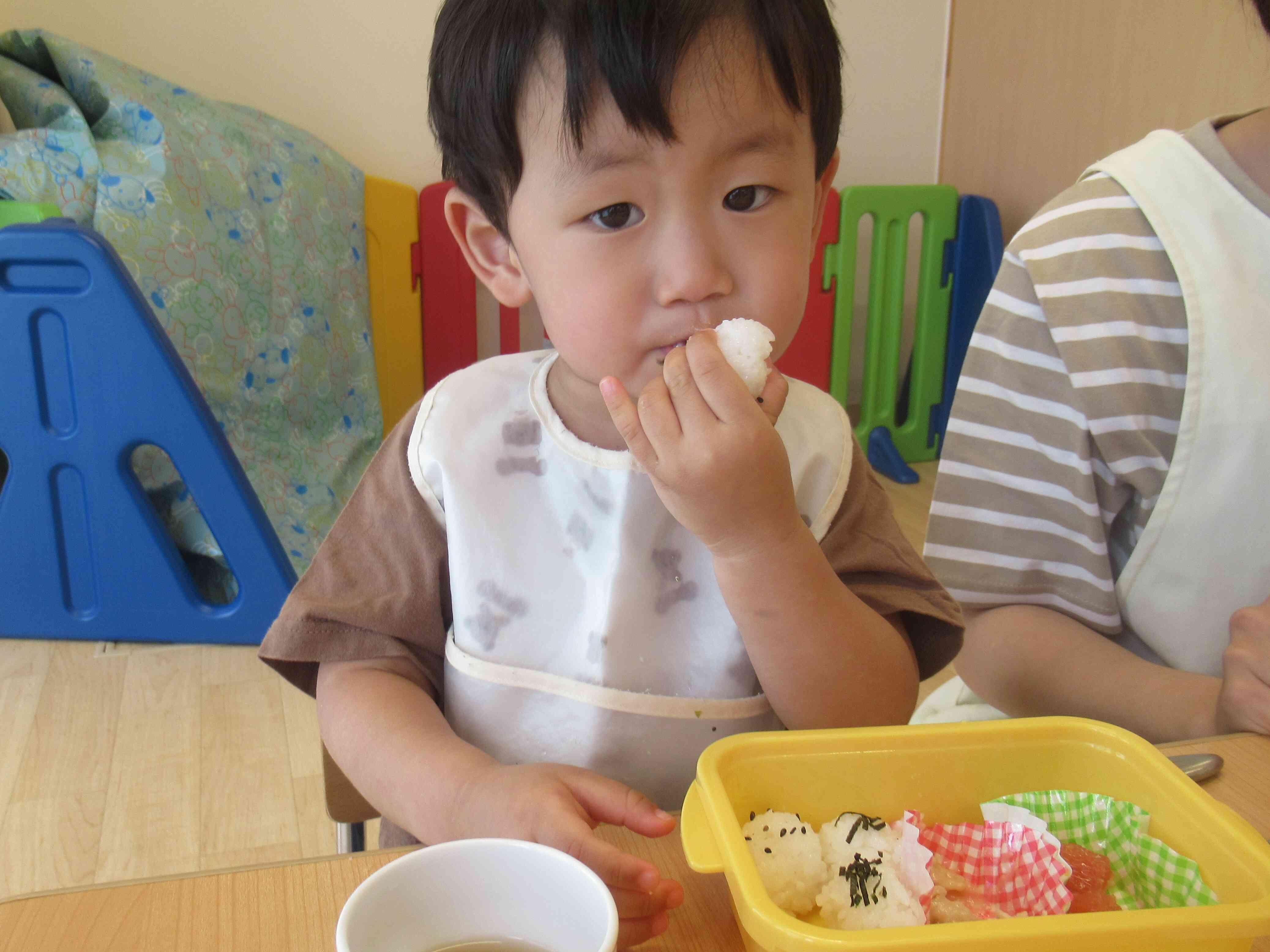 お弁当給食を食べよう！