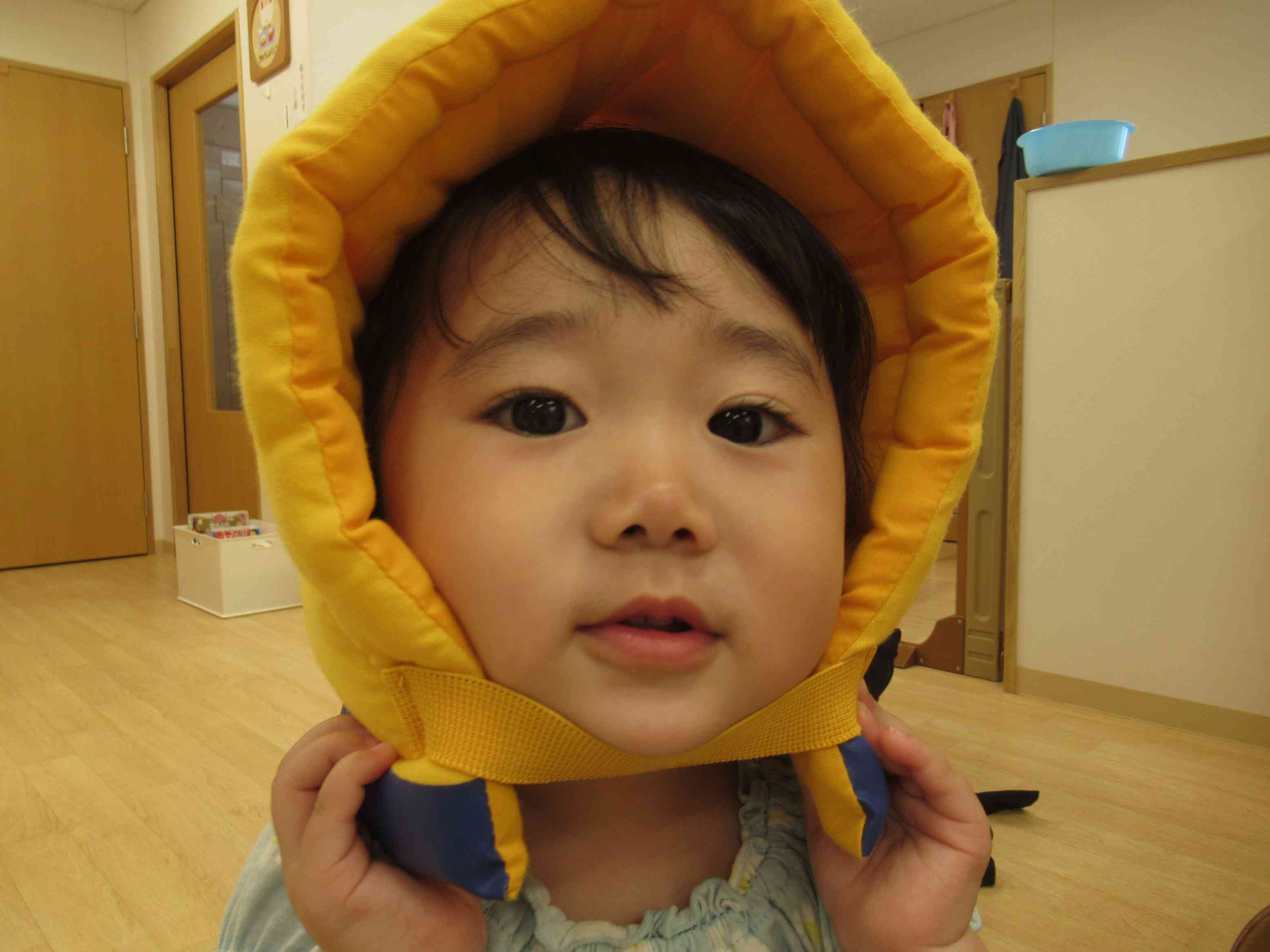 今日は合同避難訓練