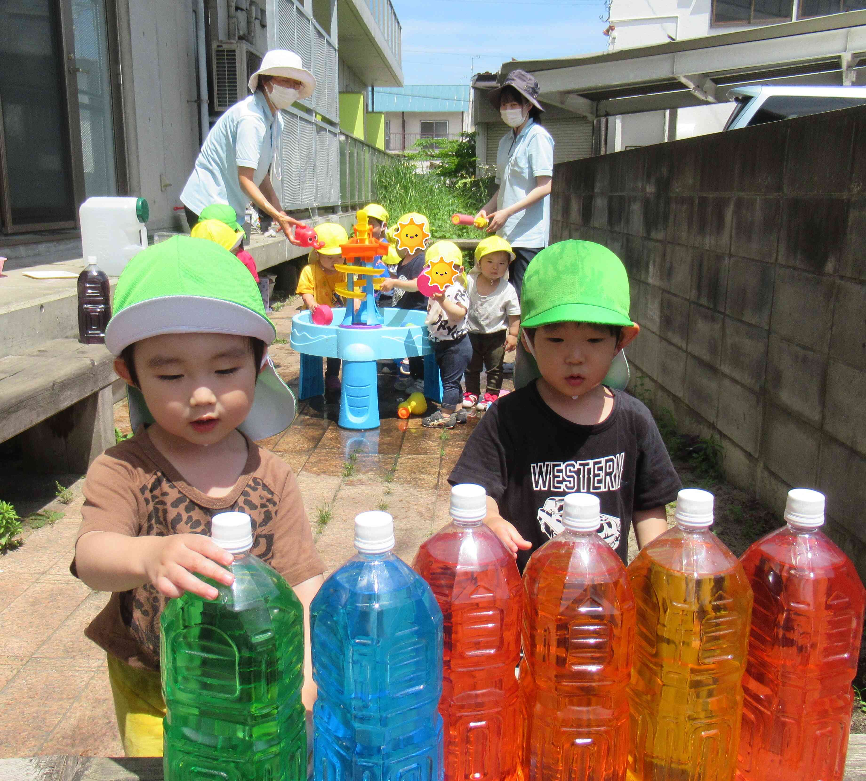 色水遊び