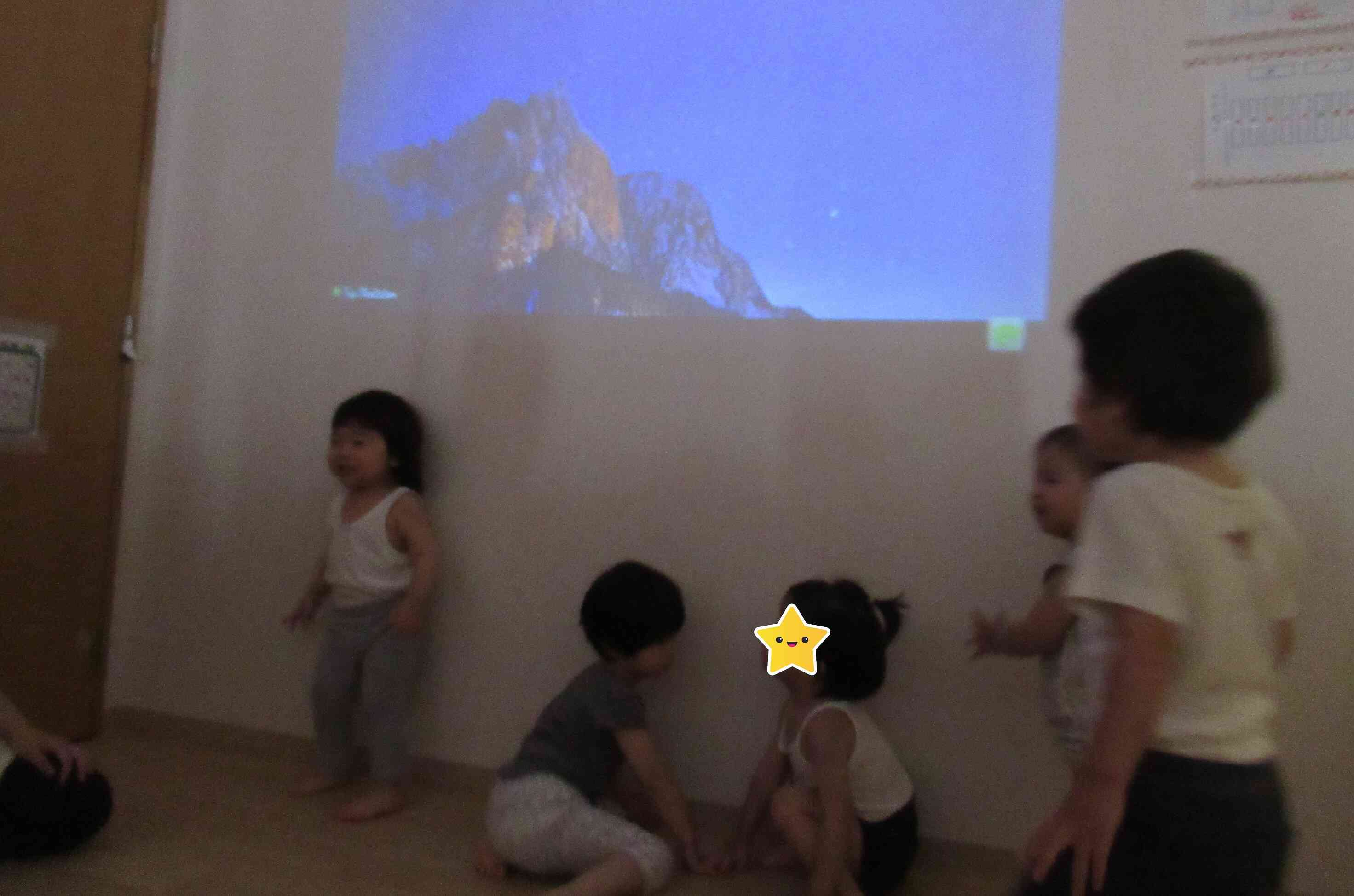 七夕の光遊び