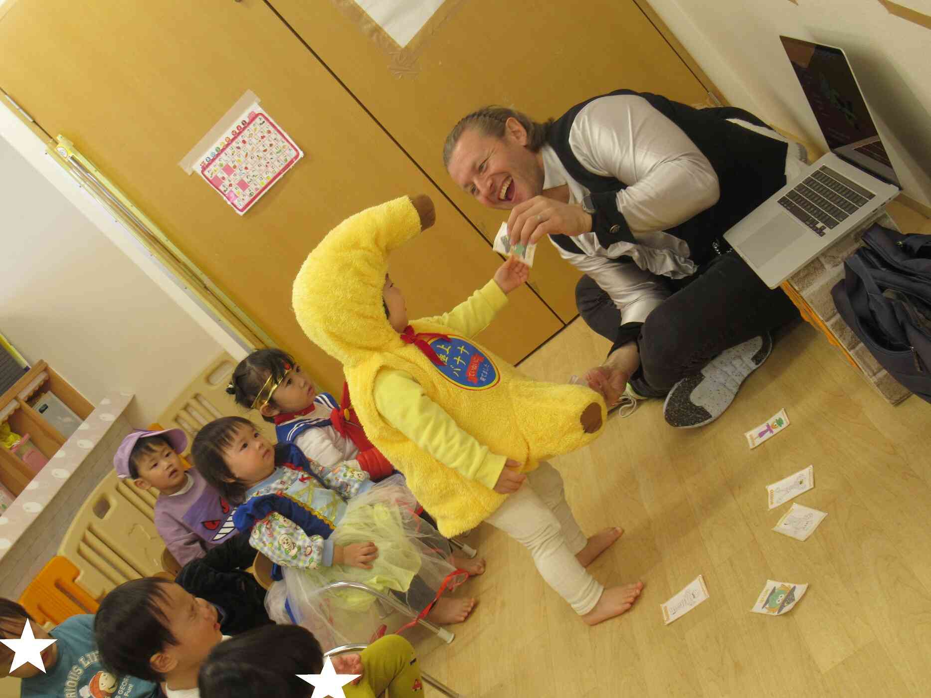 仮装してレッスン！