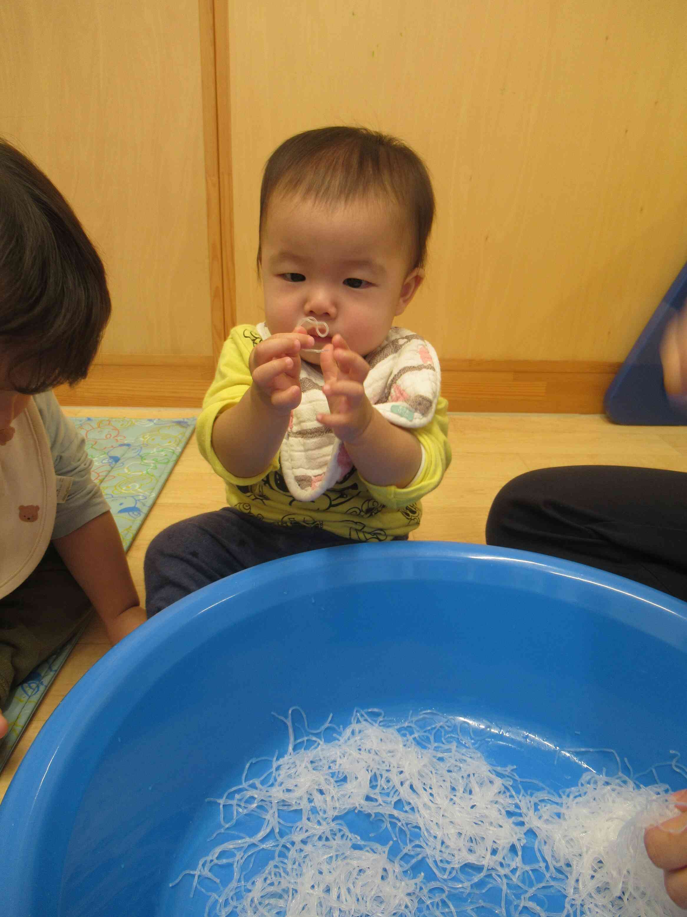 不思議な感触。