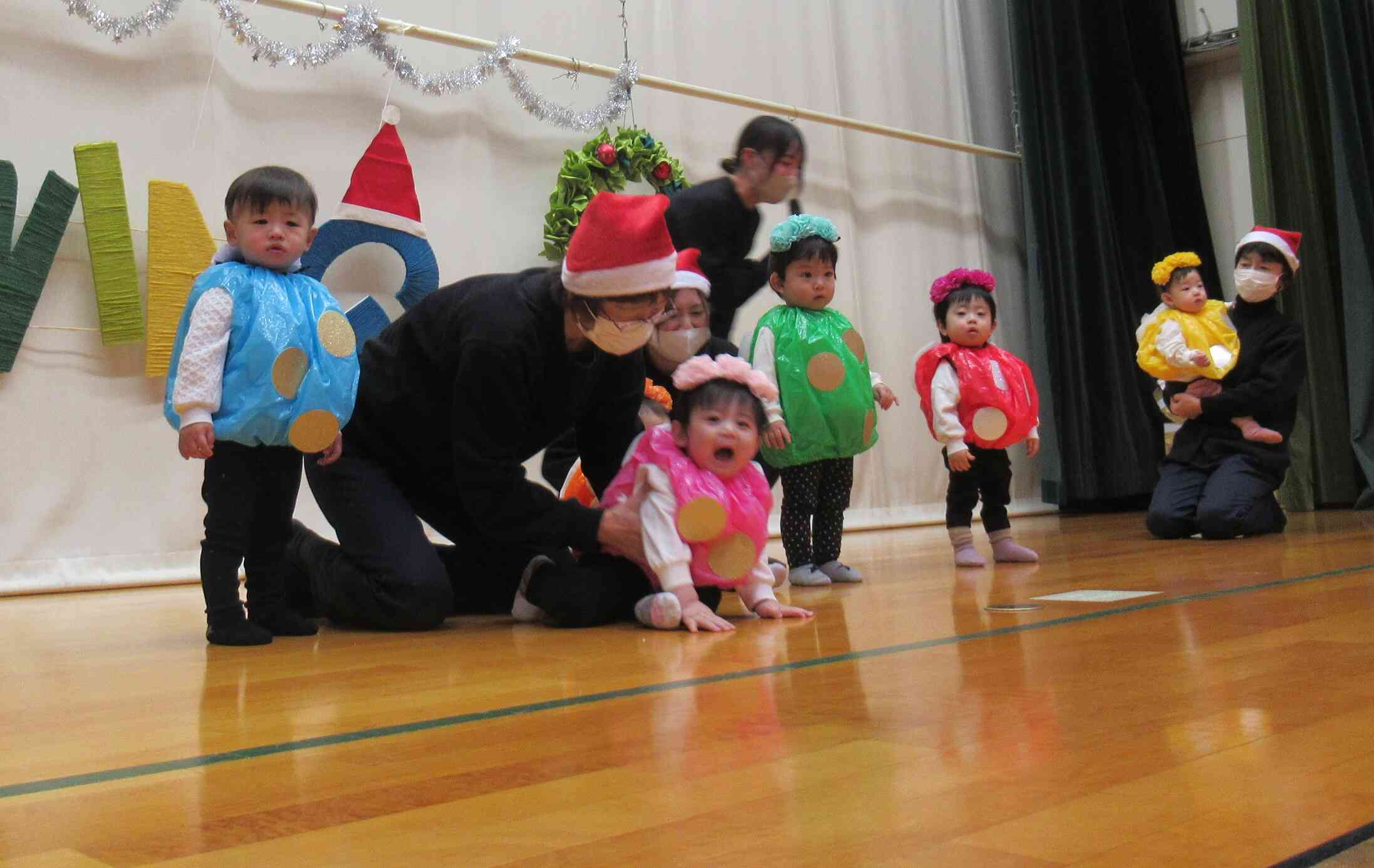 クリスマスおゆうぎ会、がんばりました！