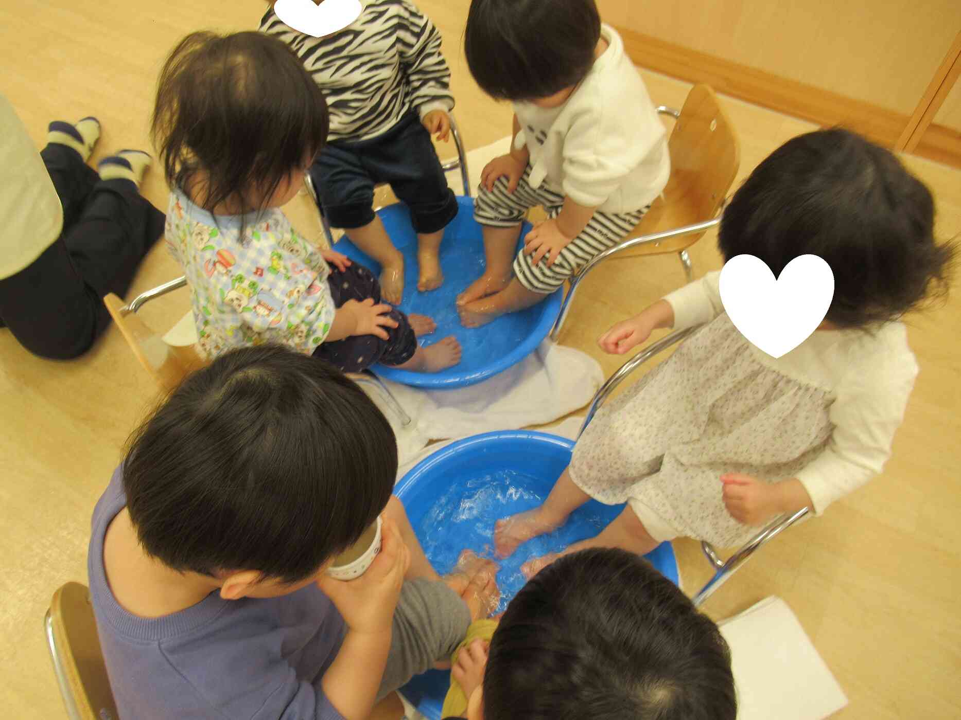 バシャバシャ！