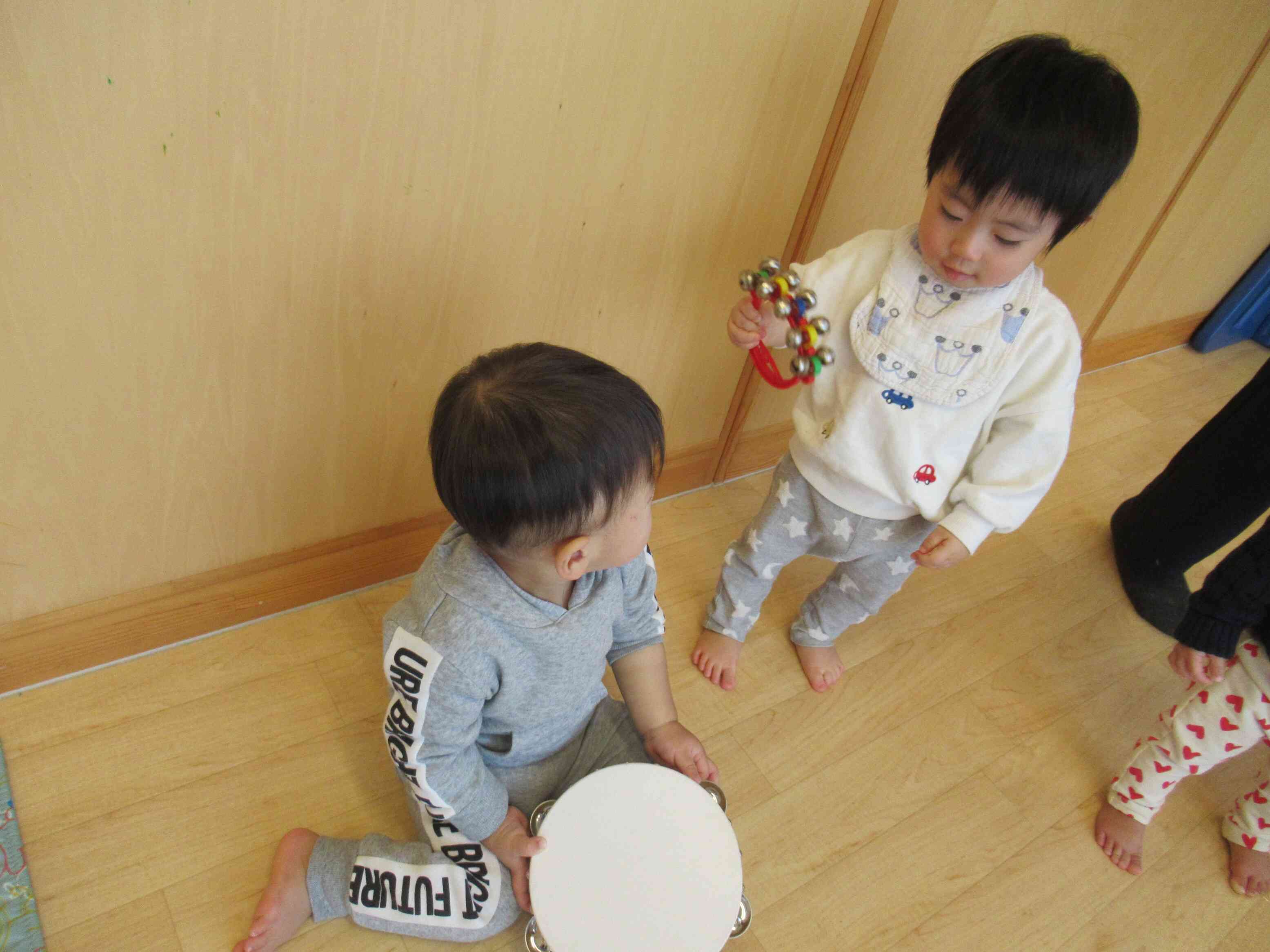 ひよこ組のお友だちも一緒に！