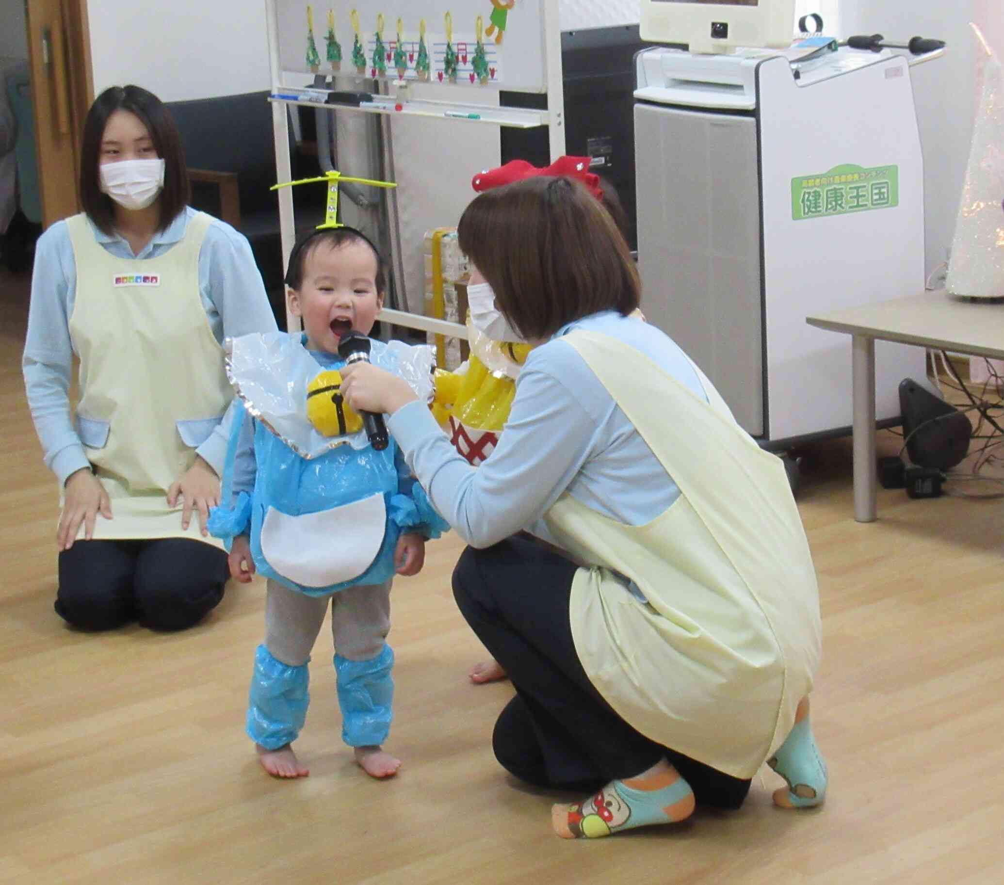 自己紹介もがんばりました。