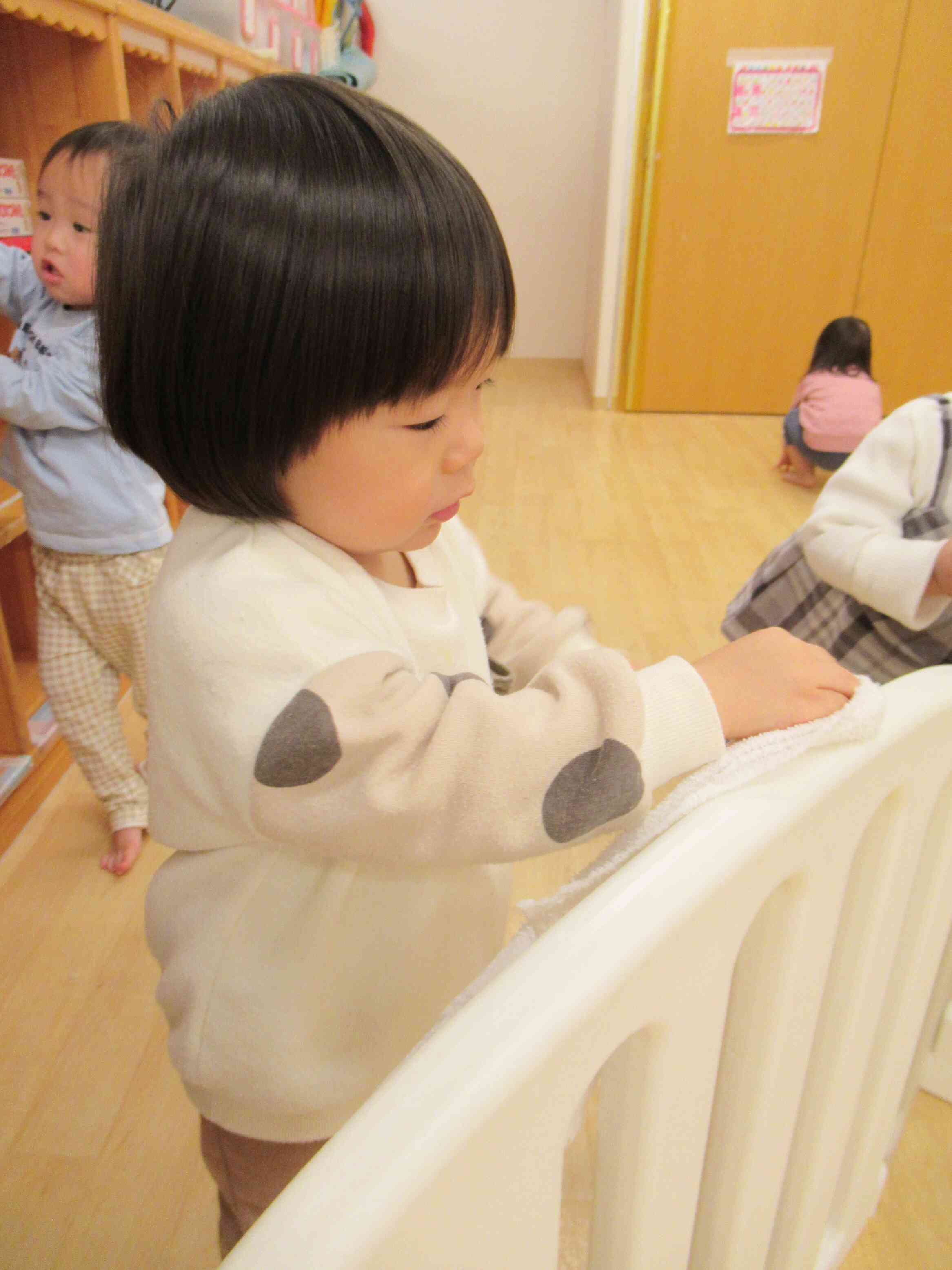 いろいろなところを拭いてみよう！