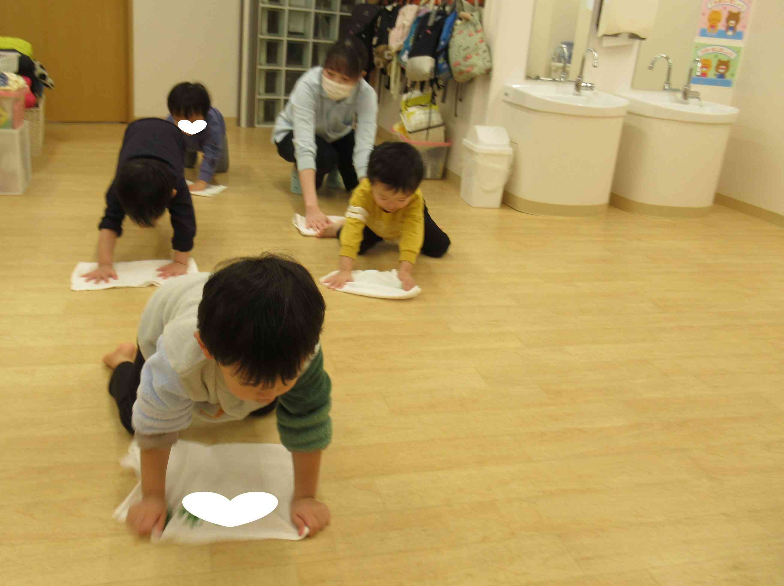 きれいにしましょう！