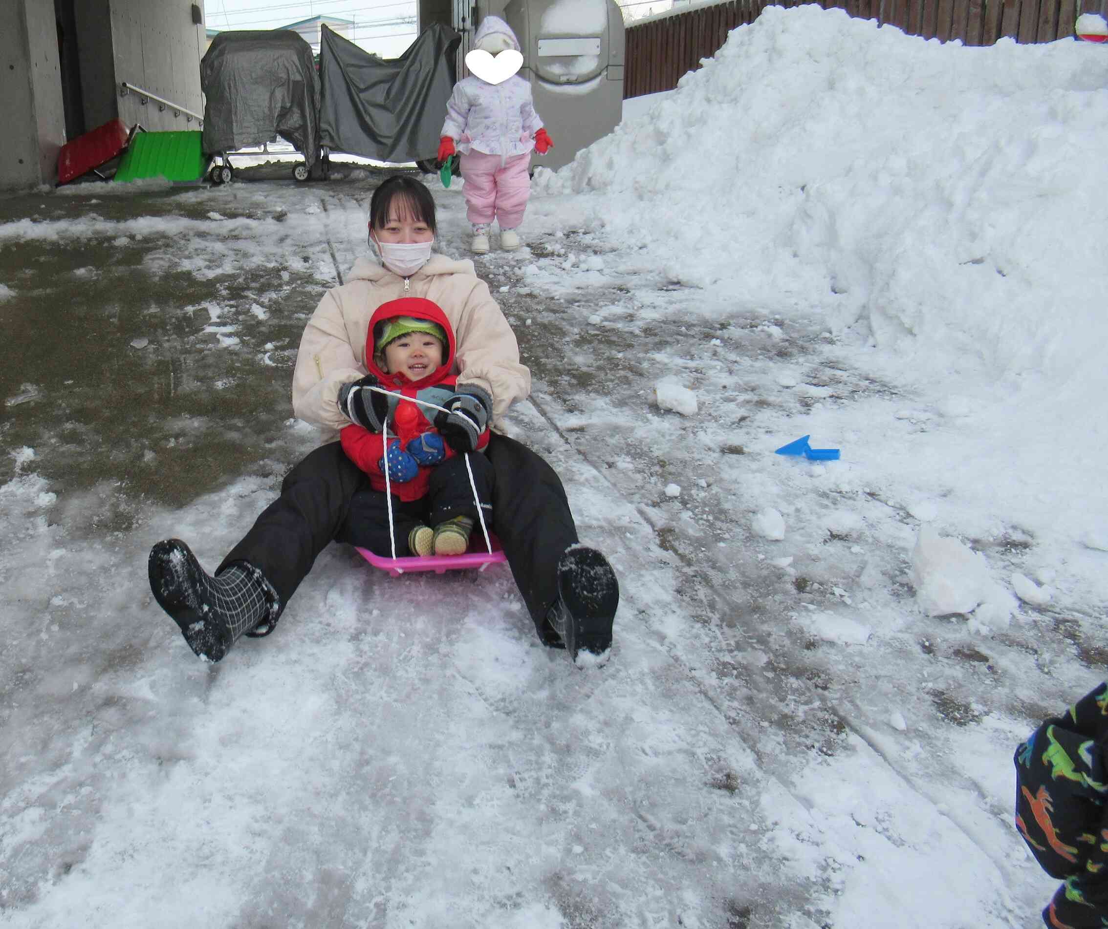 キャー！楽しい！