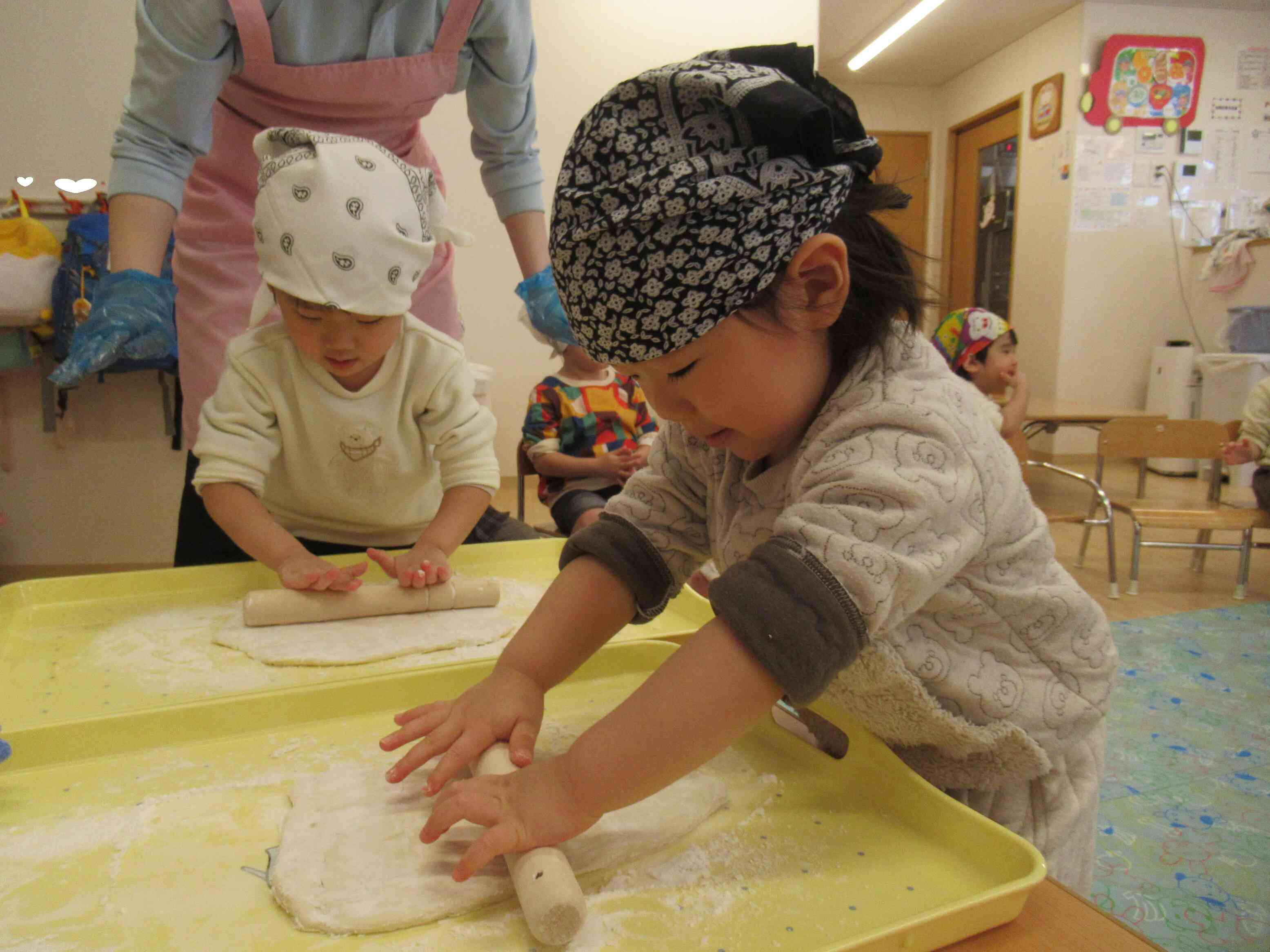 食育「うどんをつくろう」