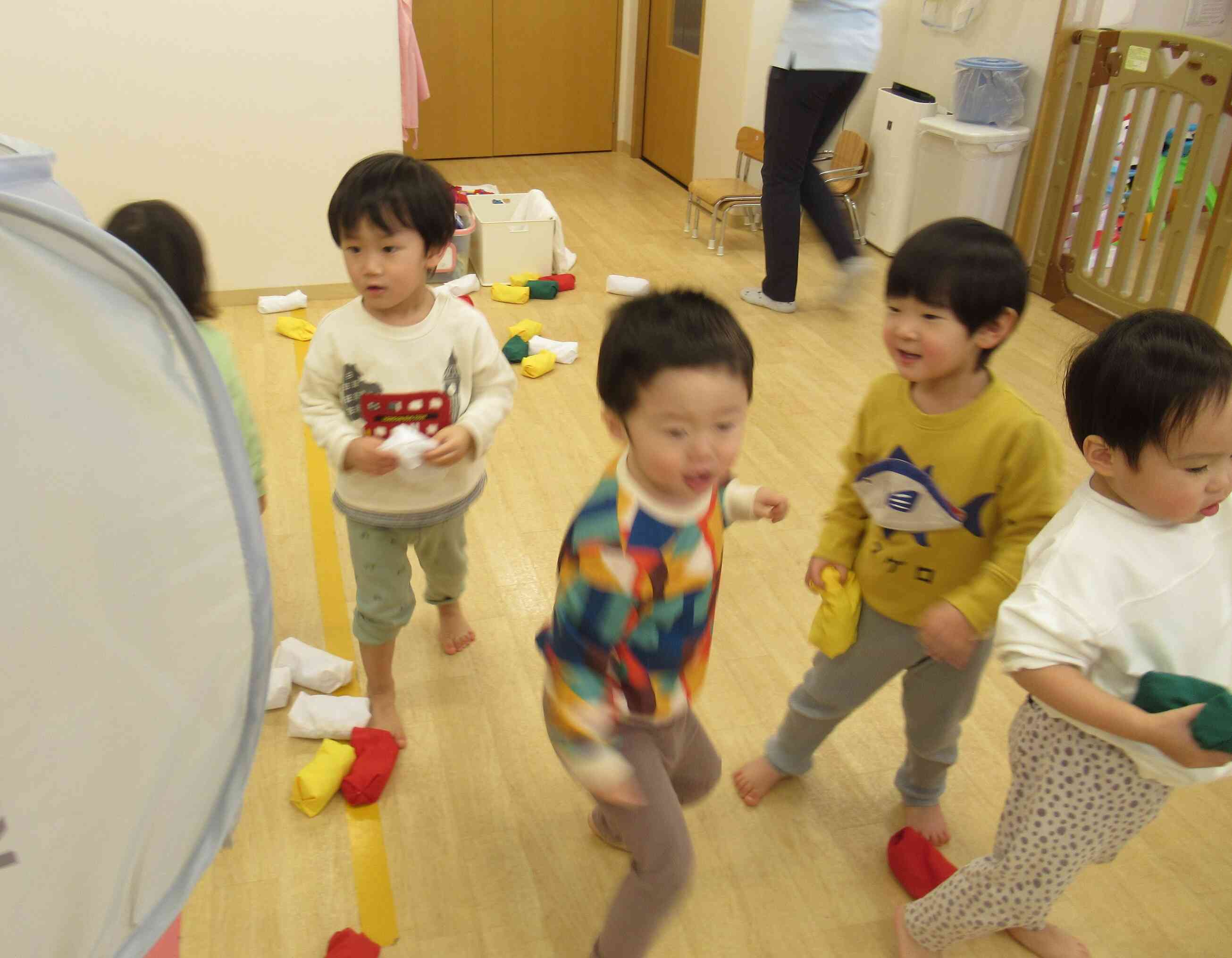 つかれちゃったね