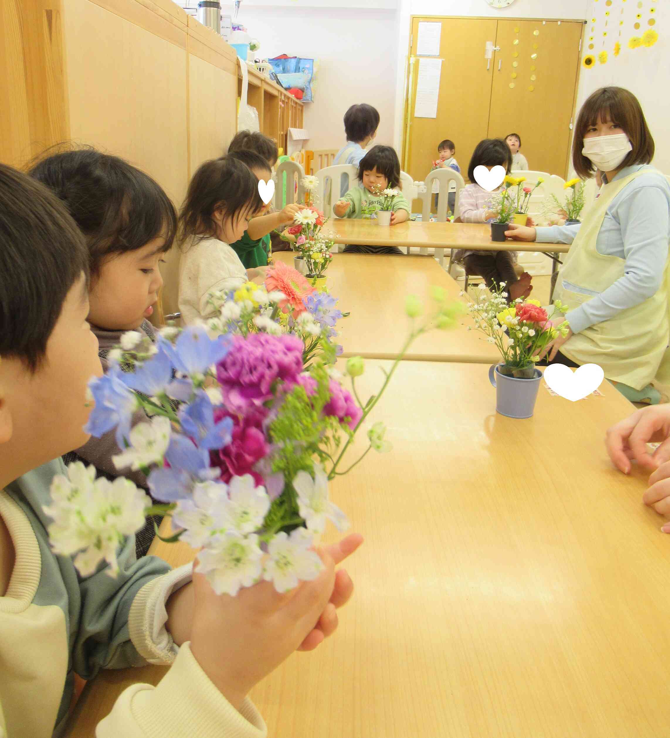 お花を飾ろう！