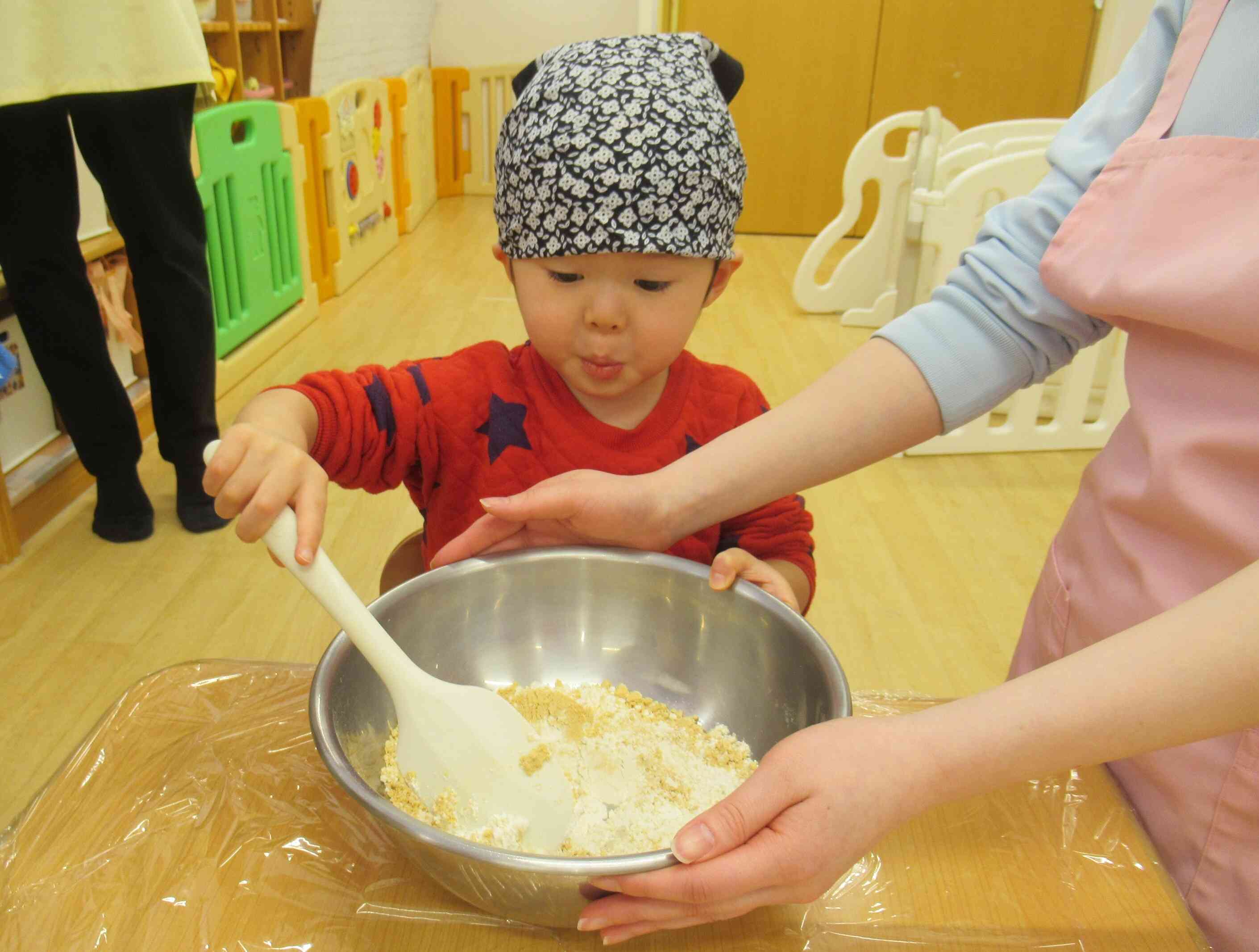 たくさんまぜよう！