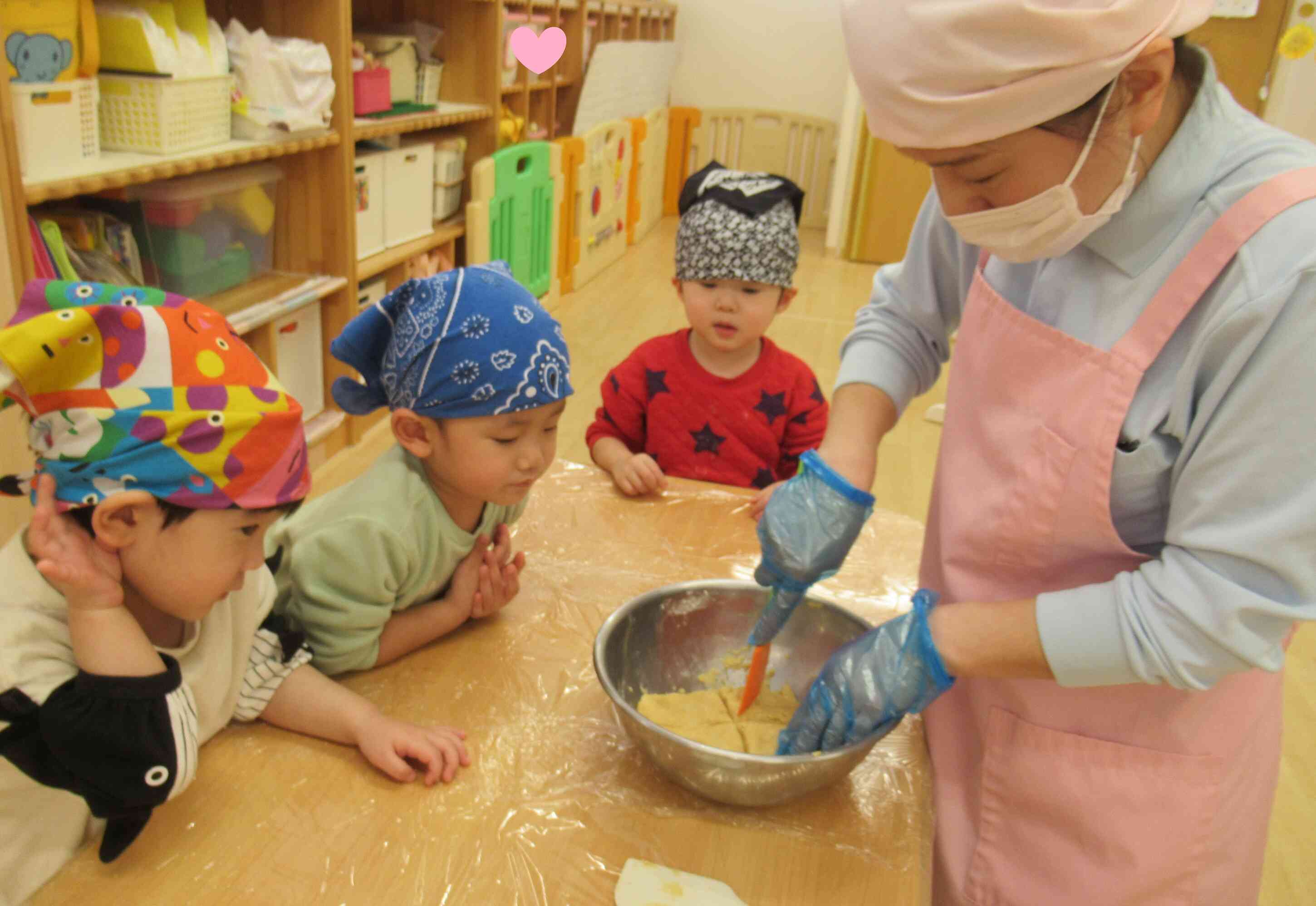 食育「クッキー作り」
