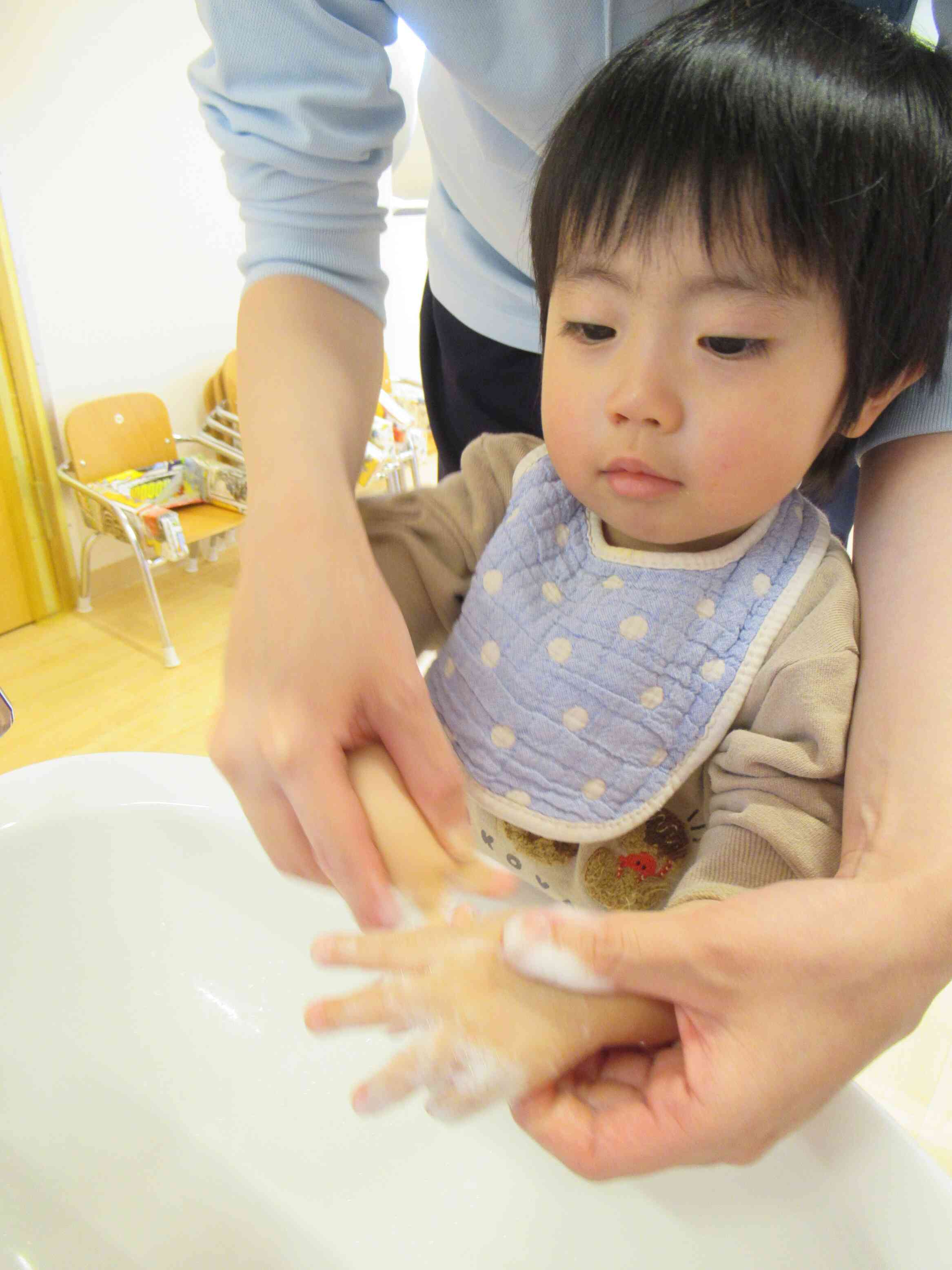 手を洗おう！