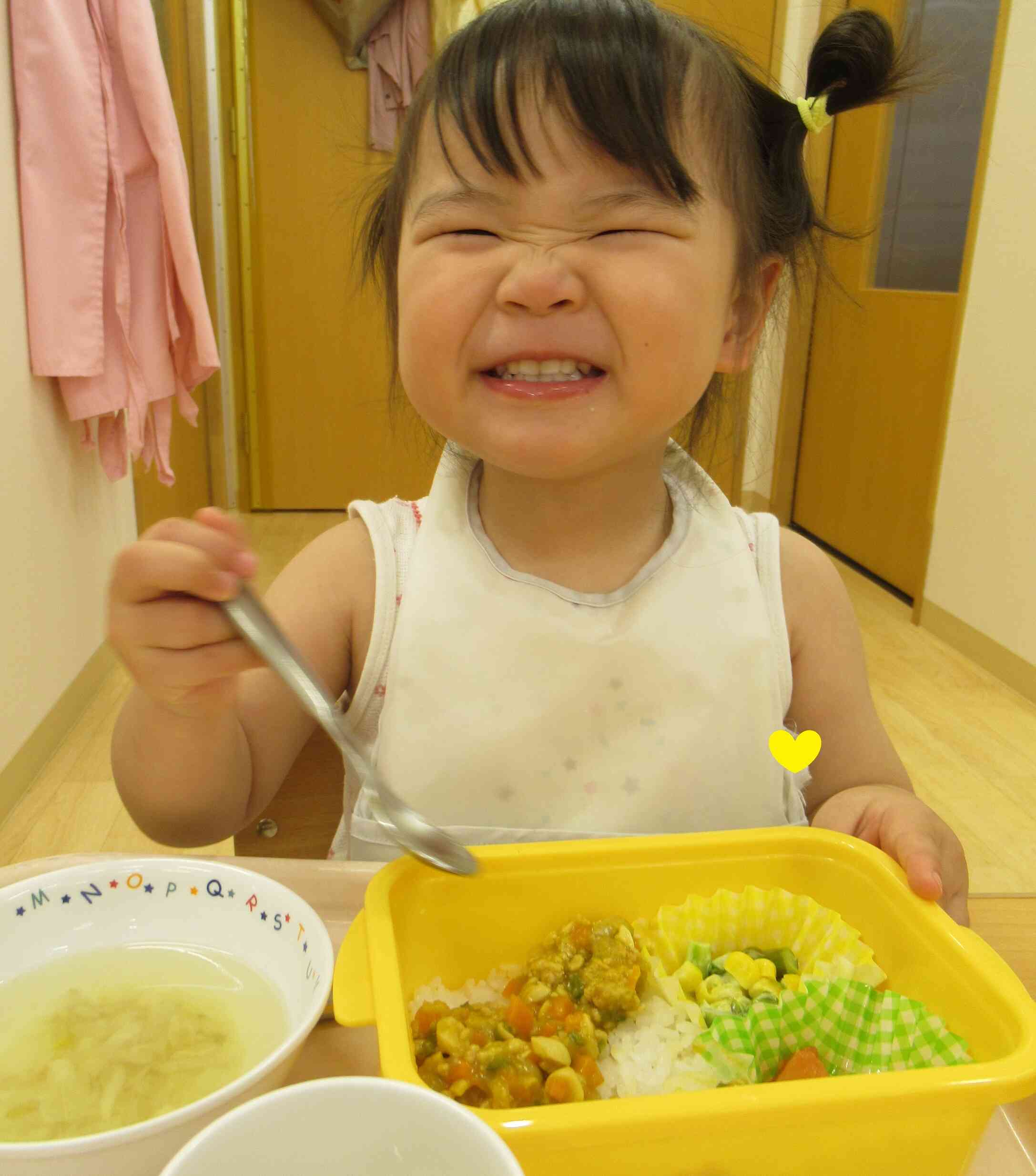 お弁当を食べましょう！