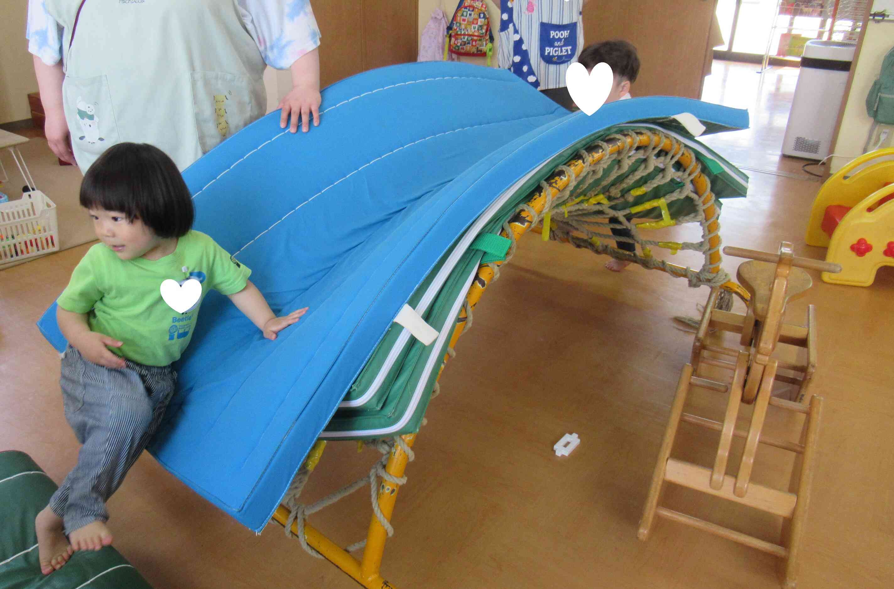 大型遊具もあったよ！