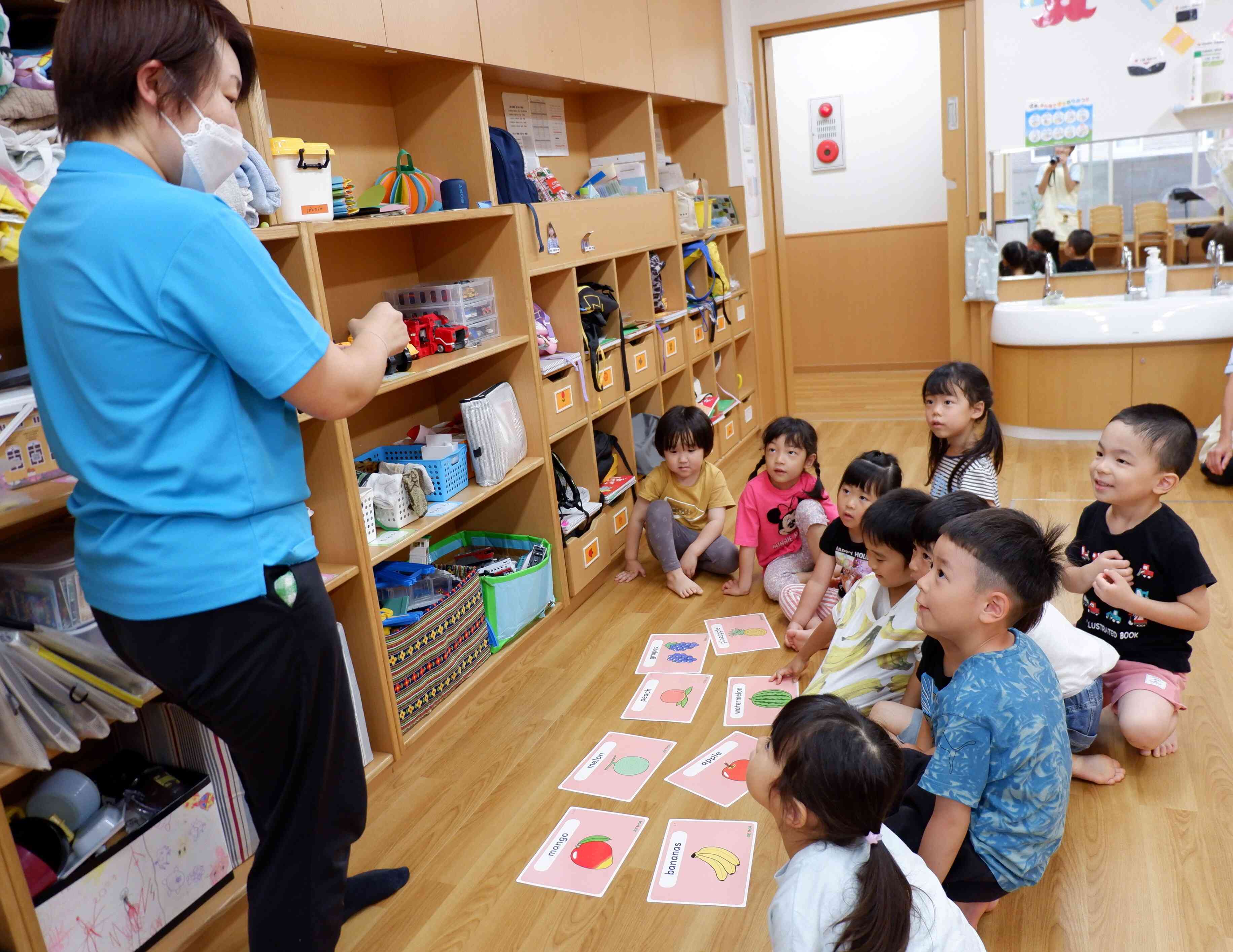 先生のお話もしっかり聞きます！