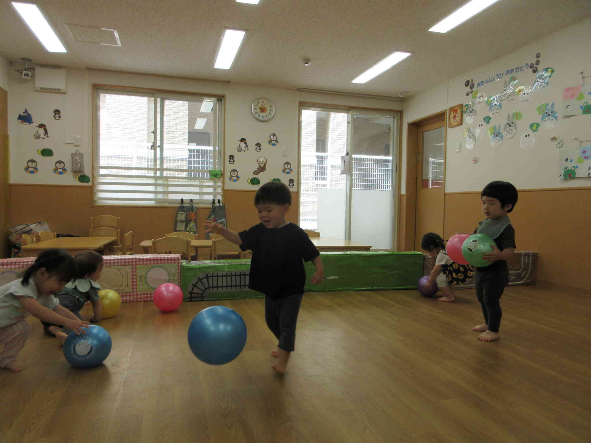 ボール待て待て～！！