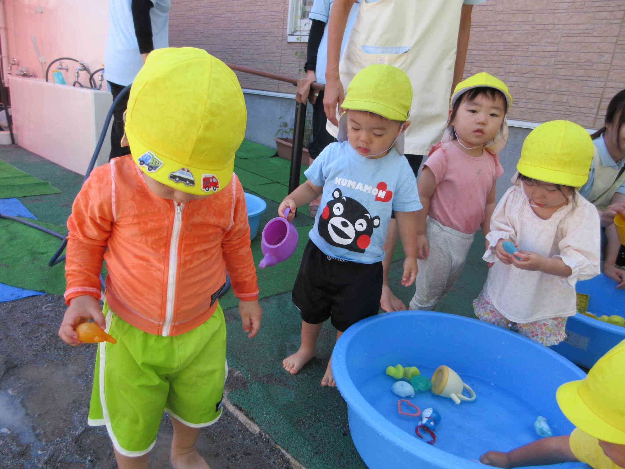 泥んこあそびも楽しい！