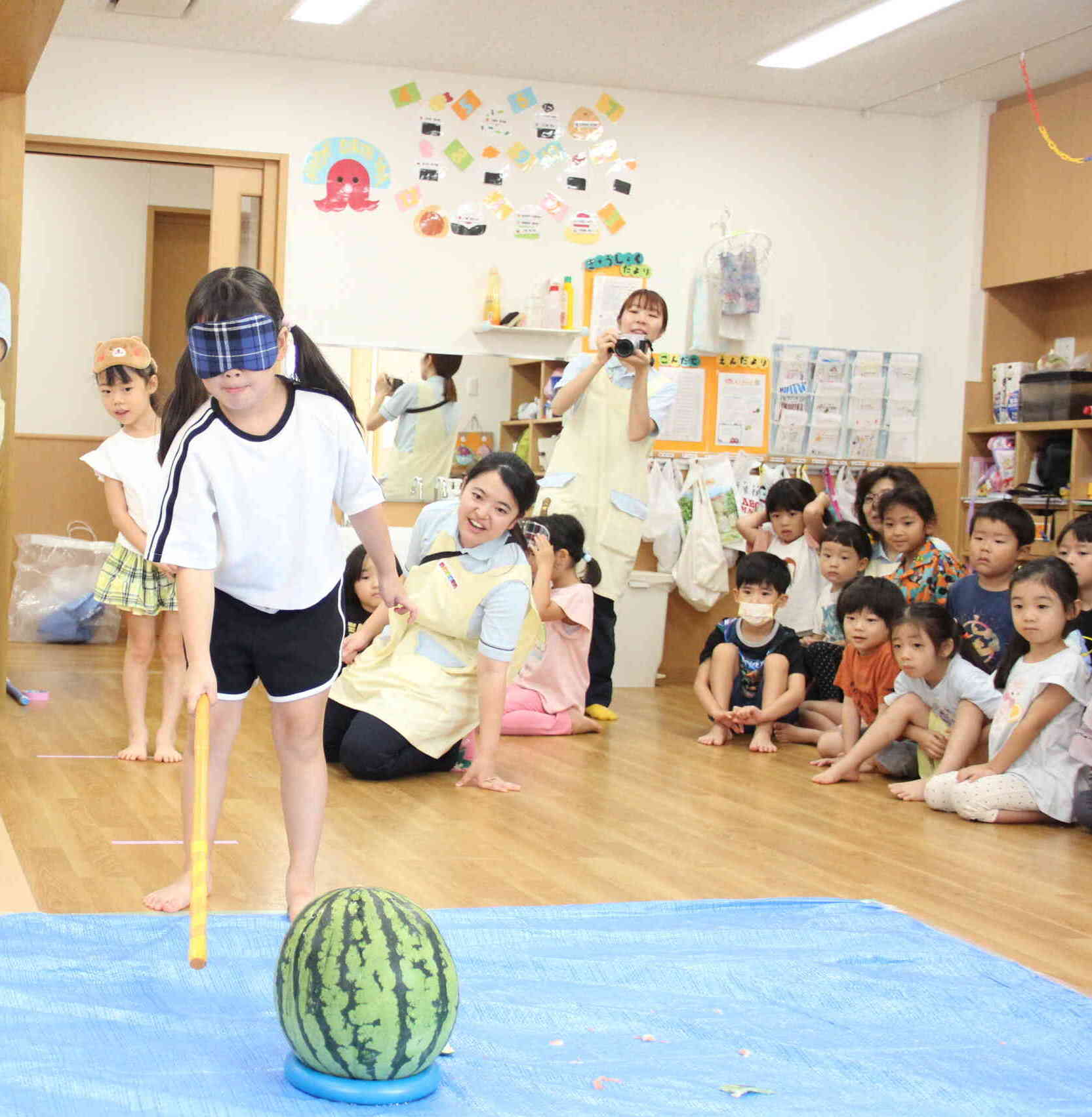 すいかわりに挑戦！！