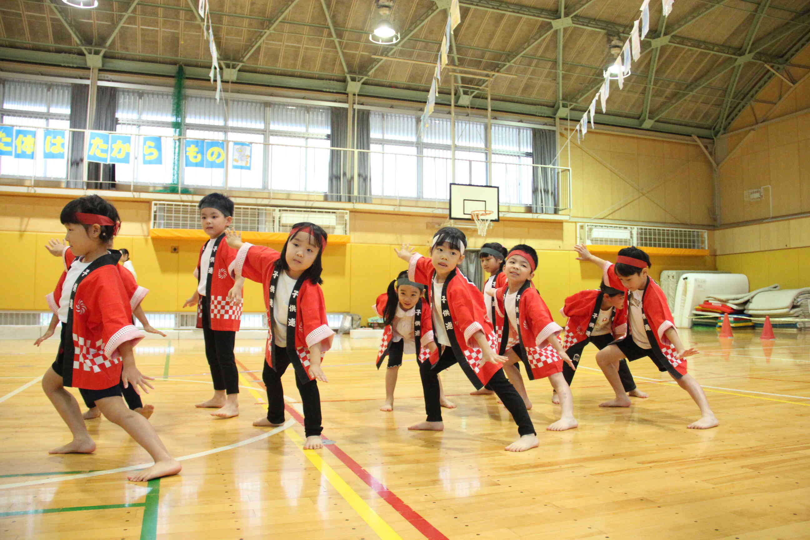ソーラン節でのキメポーズ！！！