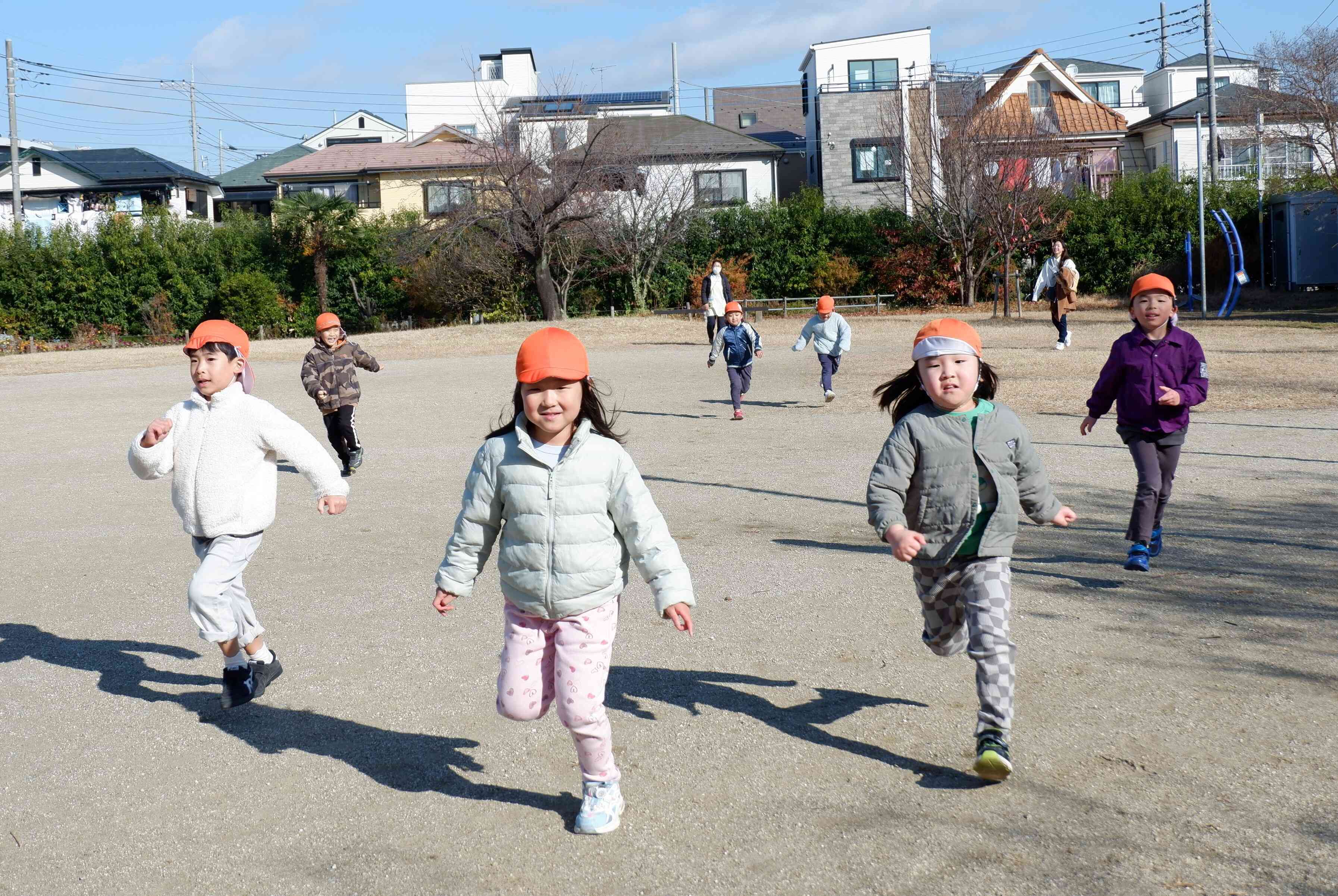 土橋公園へ～きりん組～