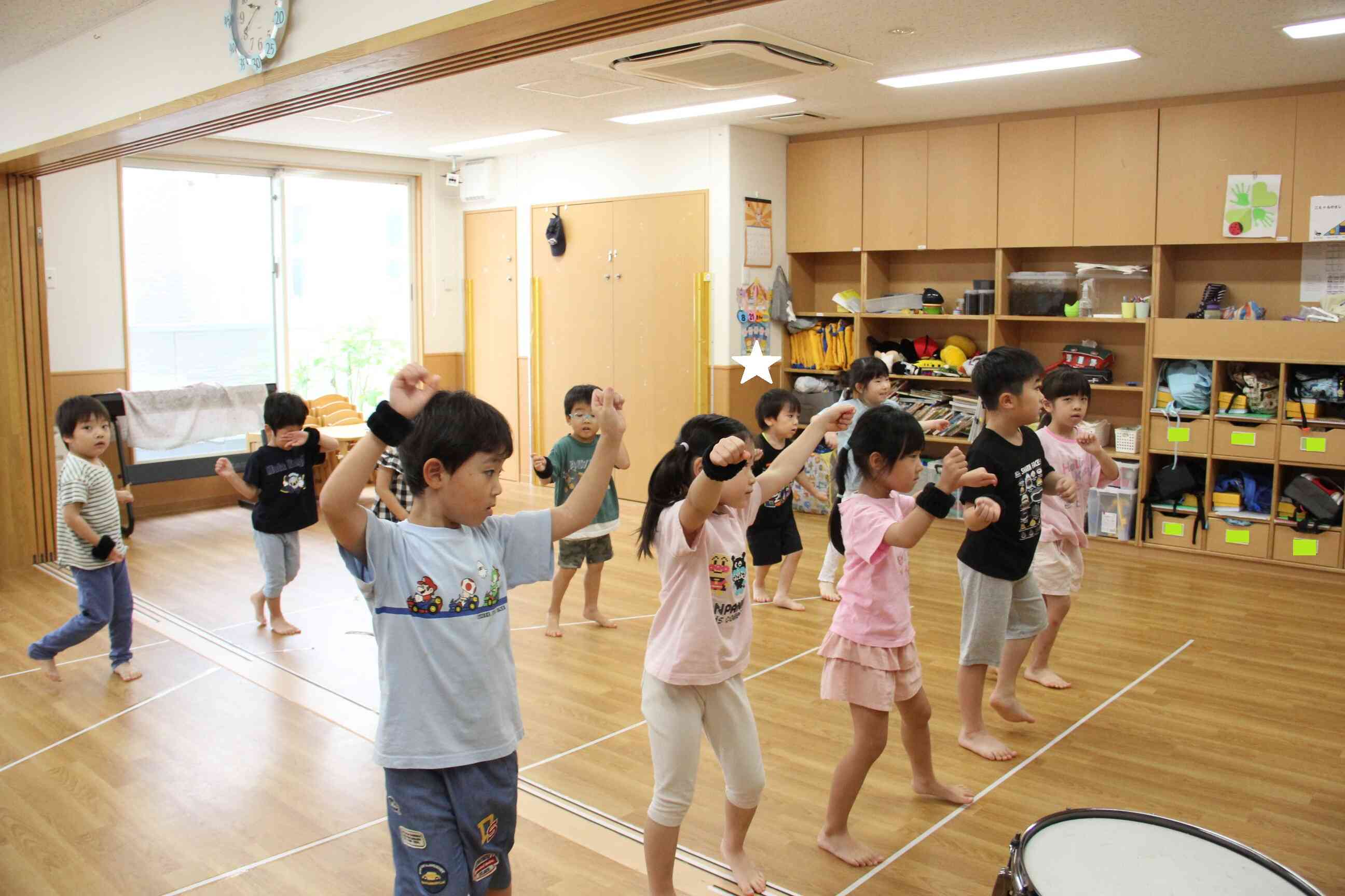 よっちょれ練習！～５歳児 きりん組～