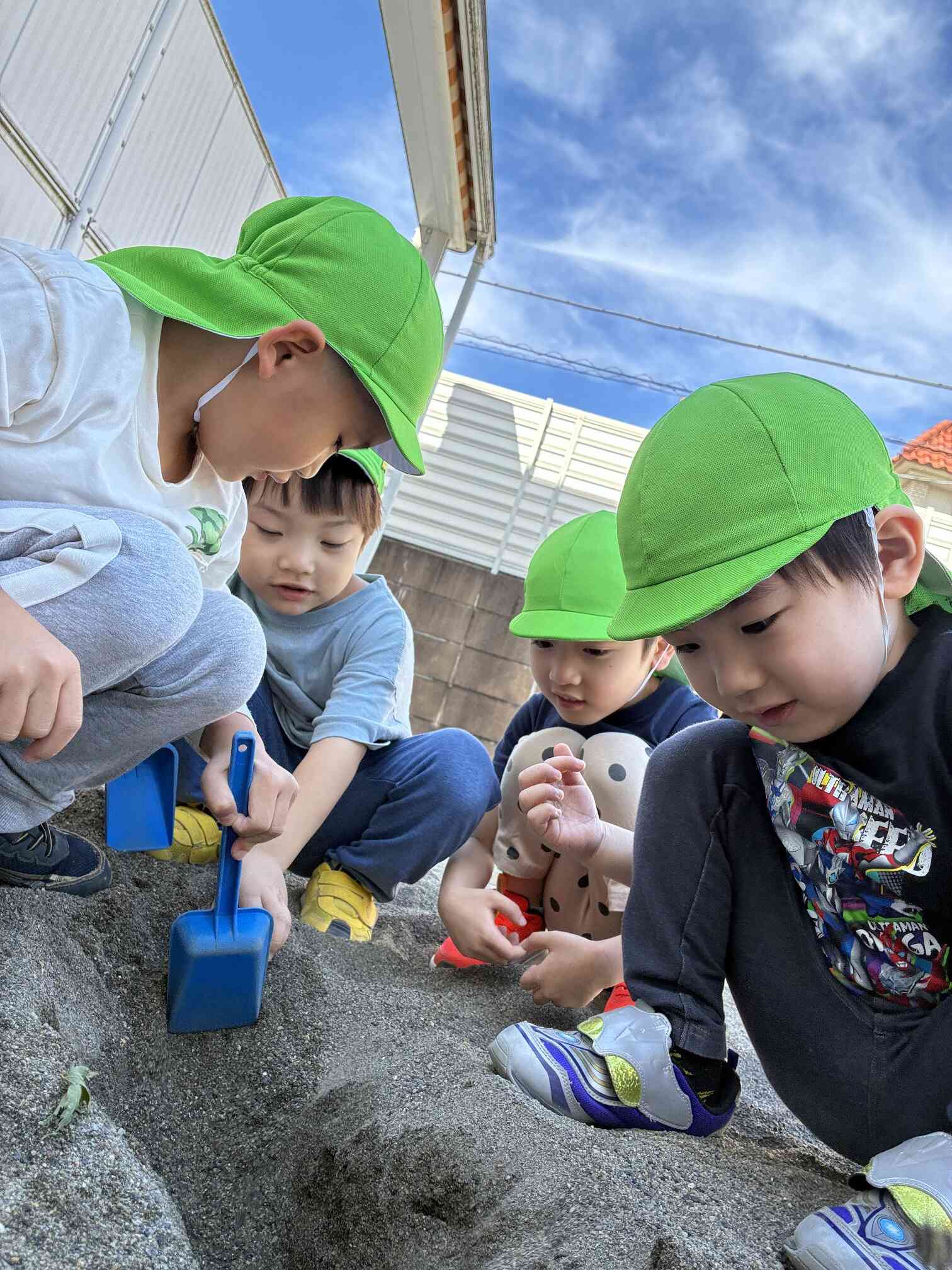 園庭遊び~4歳児・ぱんだ組~