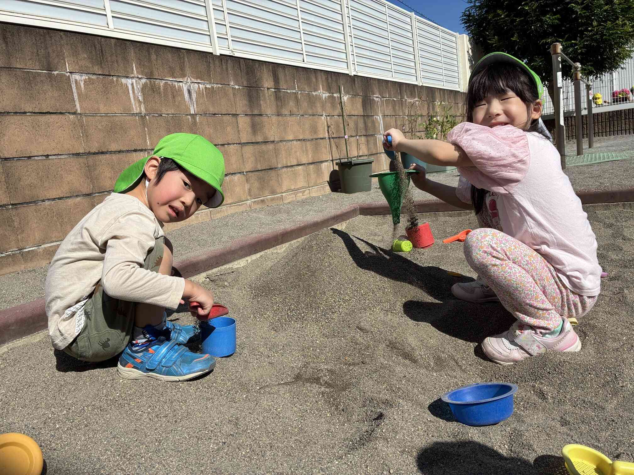 こちらは山作りです！