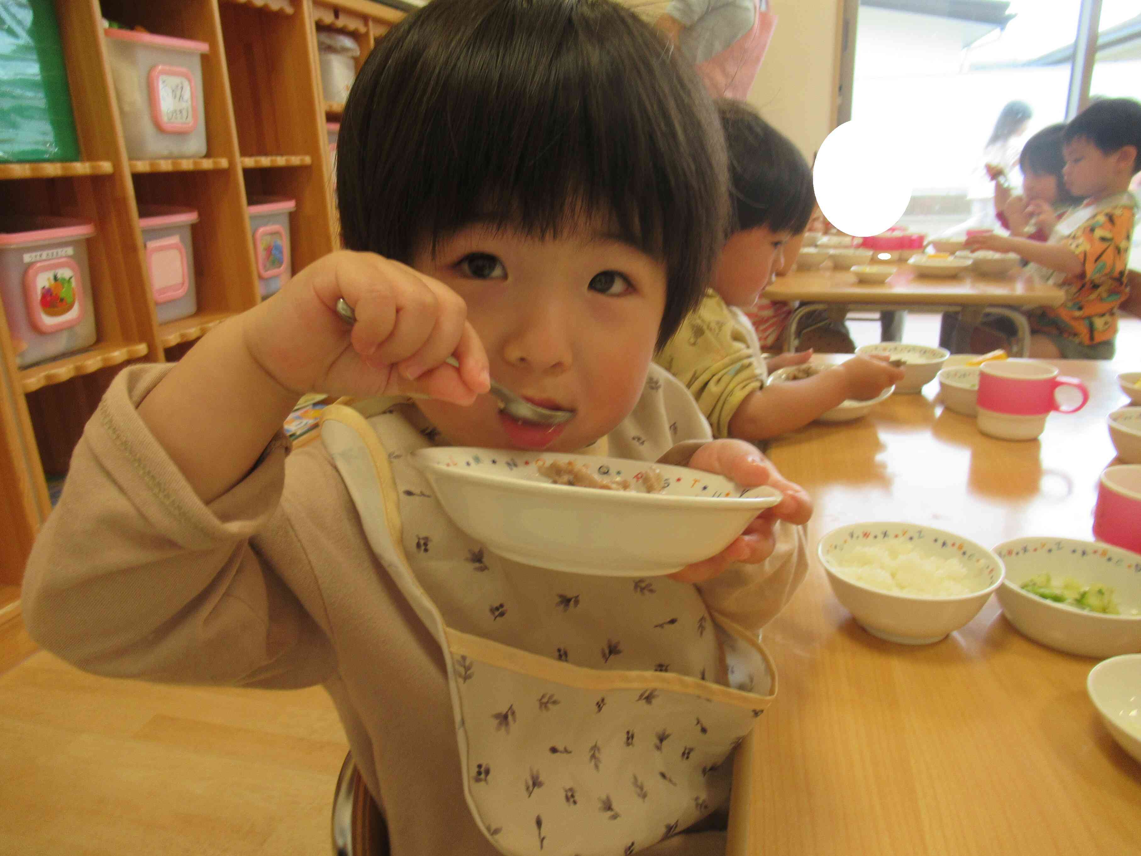 うさぎ組のおいしい給食！