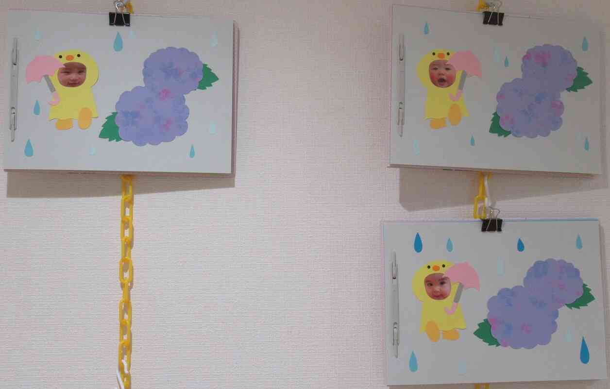 6月の製作～ひよこ・あひる・うさぎ組の巻