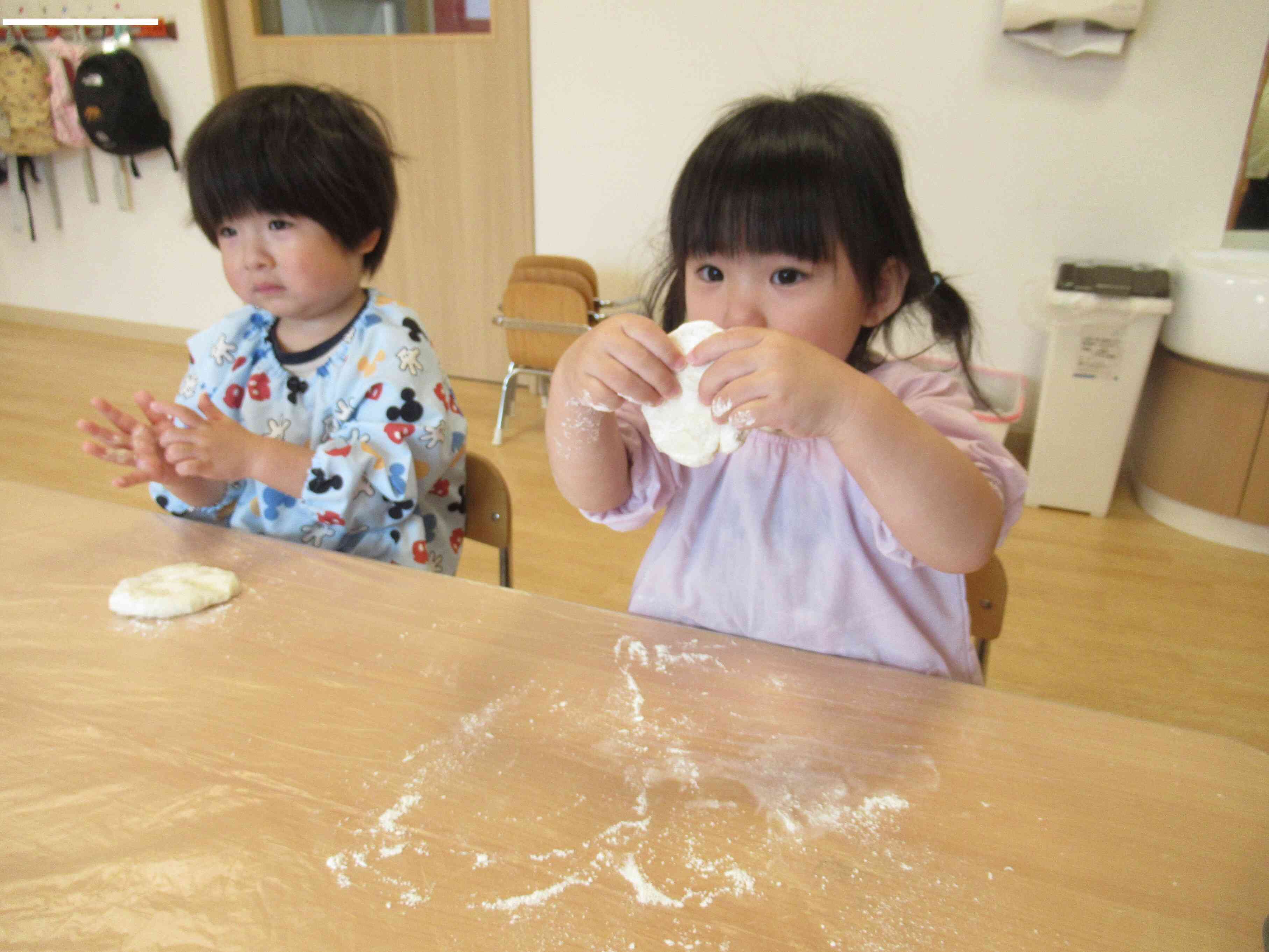 見てみて！お煎餅！