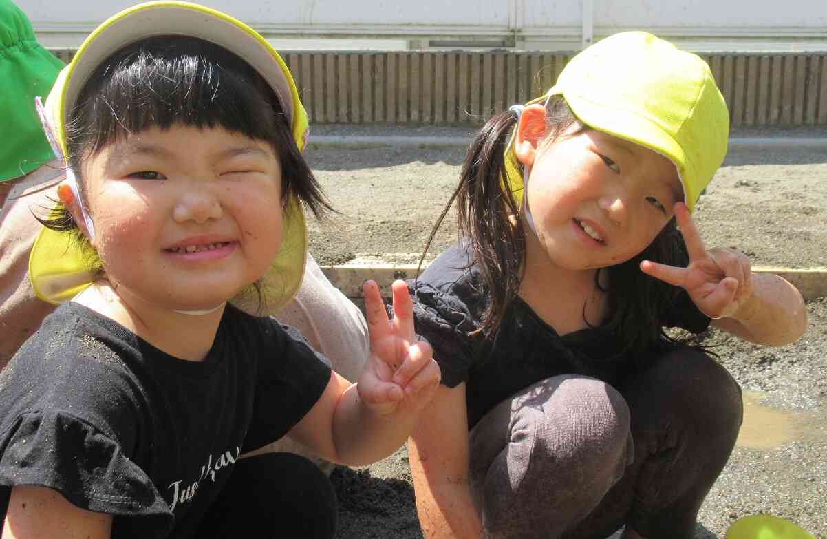 お友だちとハイチーズ