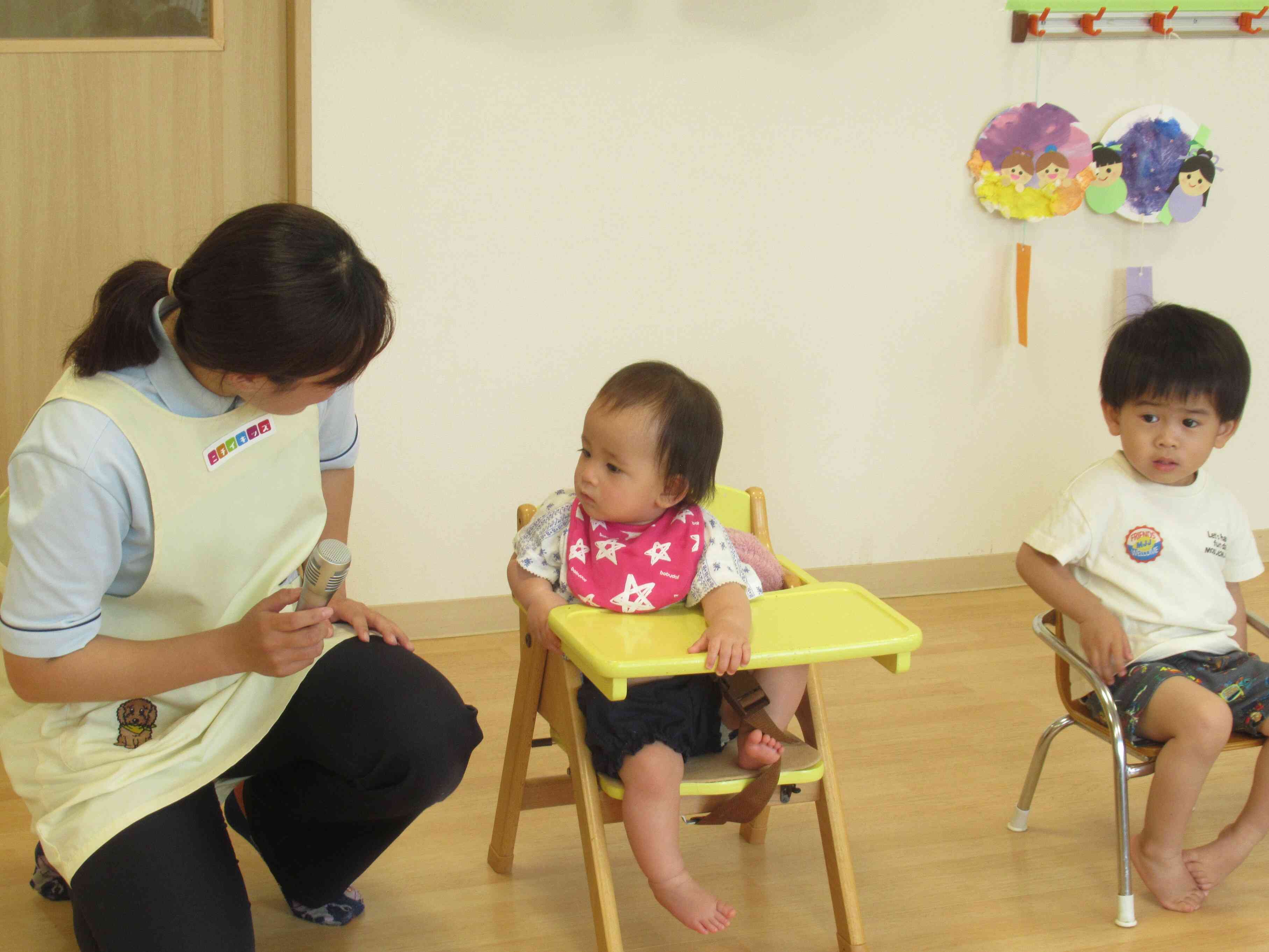 七夕誕生会（0,1,2歳児）