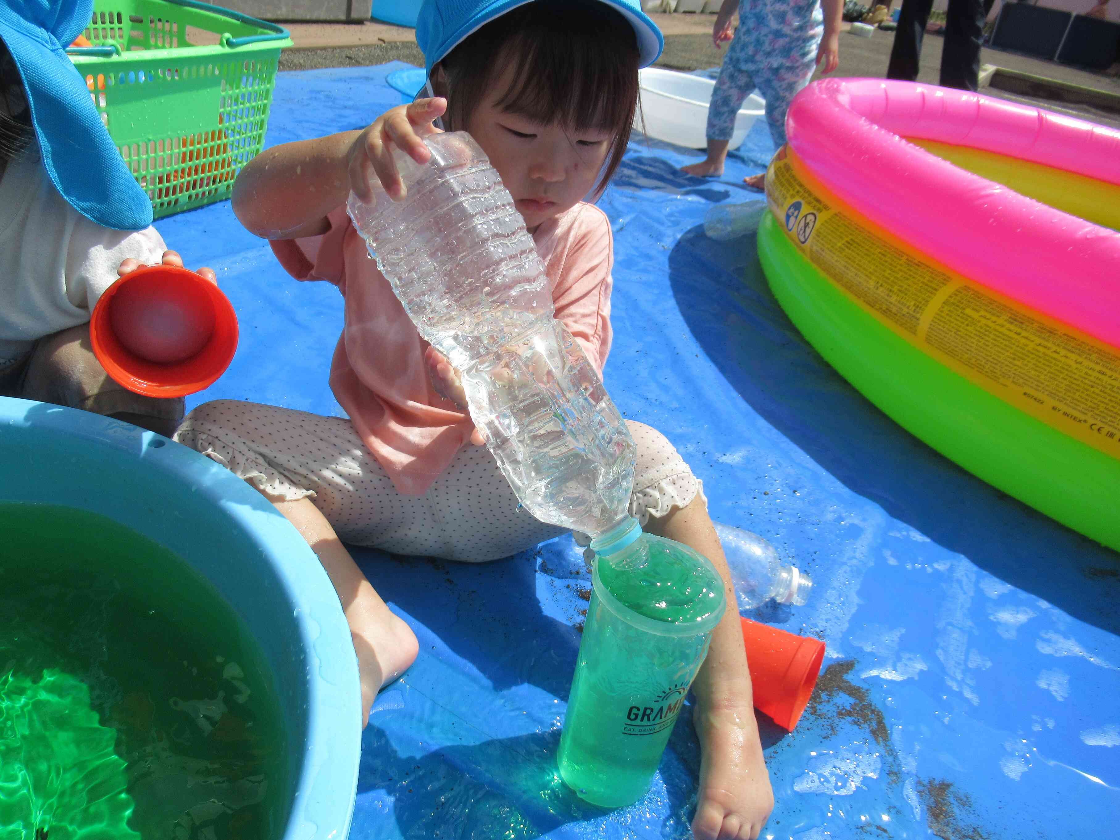お水沢山入るかな～？