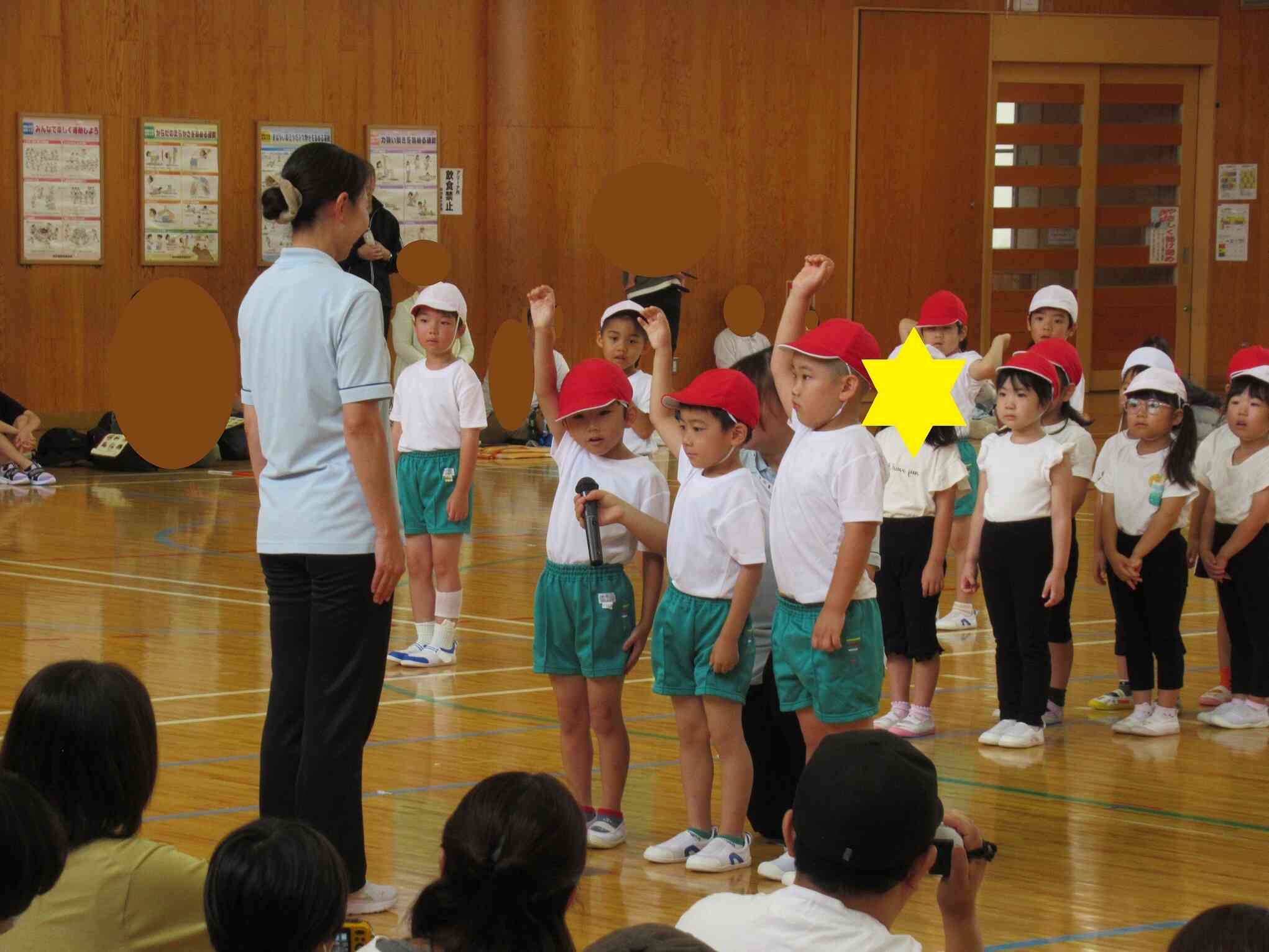 運動会頑張ったよ！～きりん組～