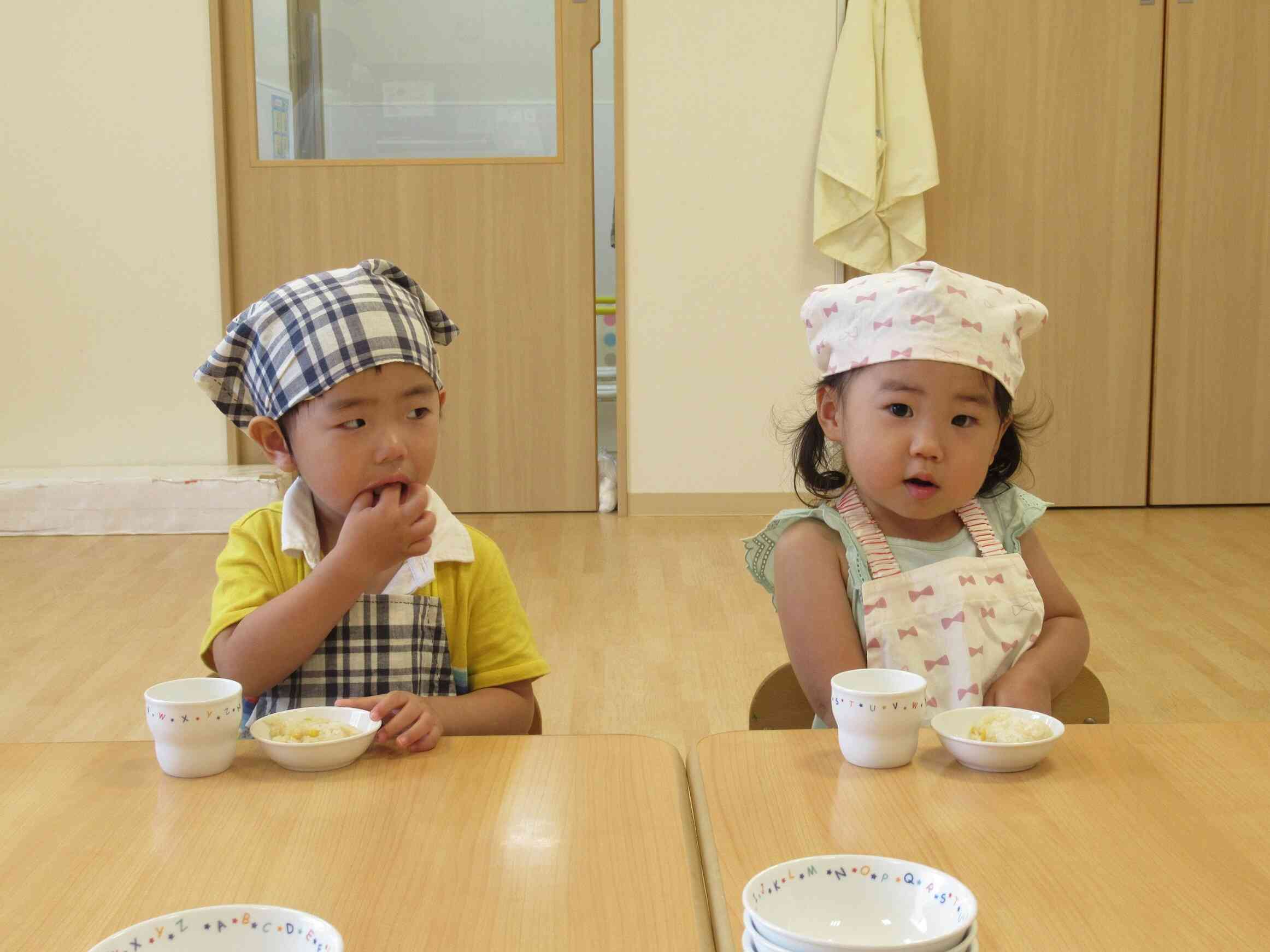 おにぎりいただきまーす！