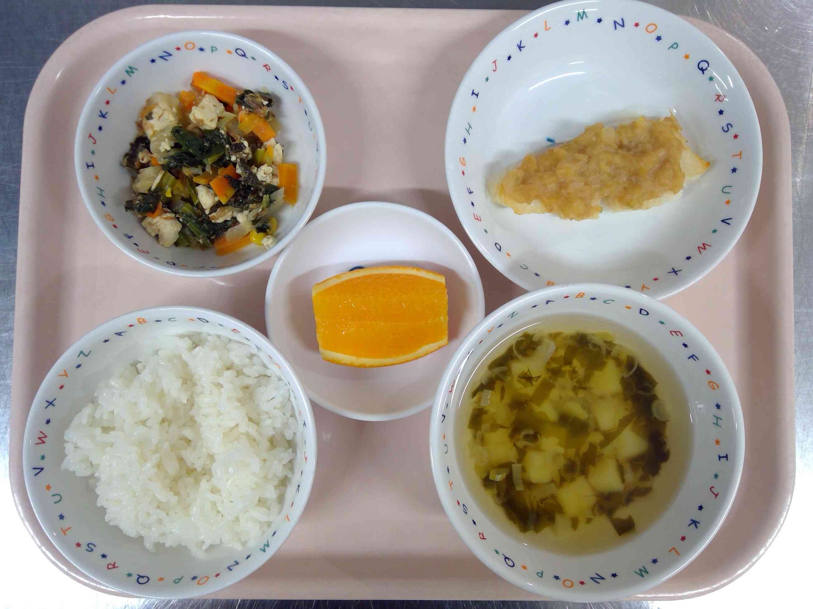 10月2日の給食