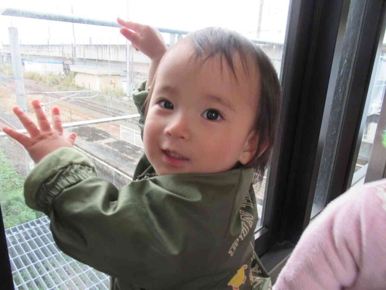 線路の上から何が見えるかな？