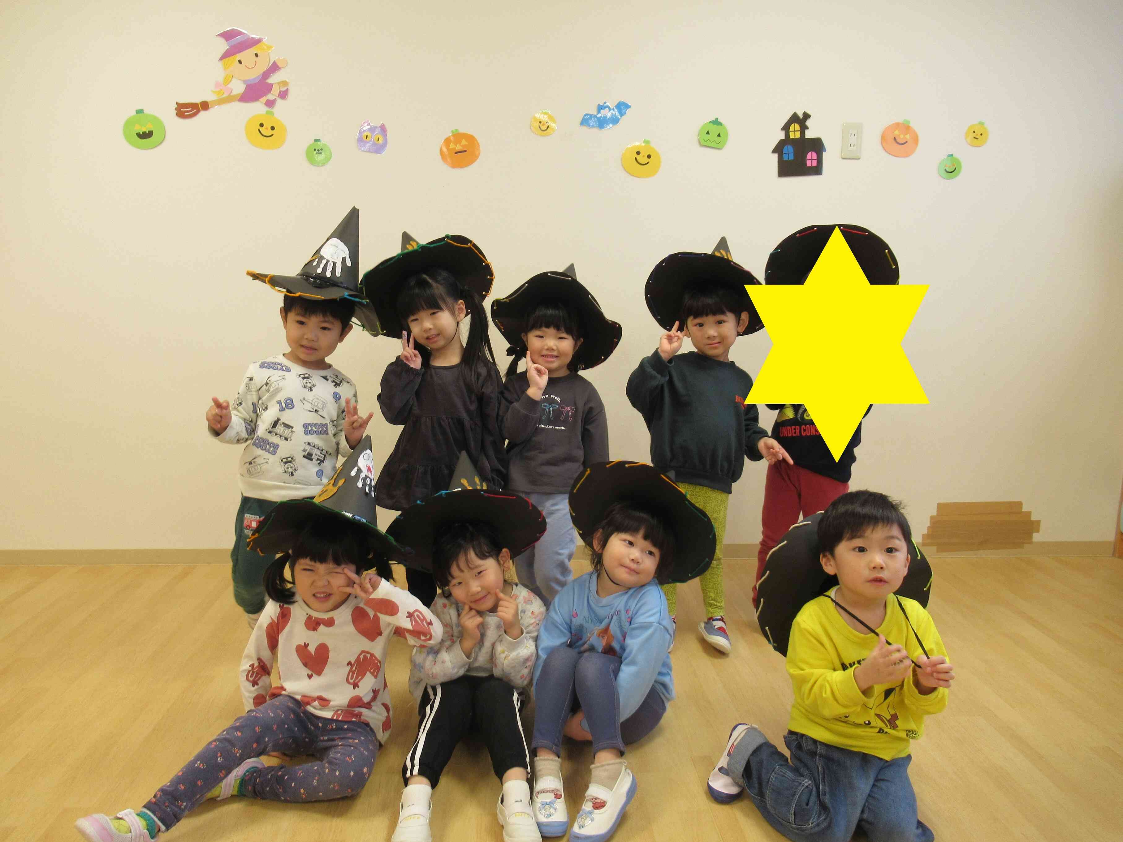 りす組は魔法使いに変身