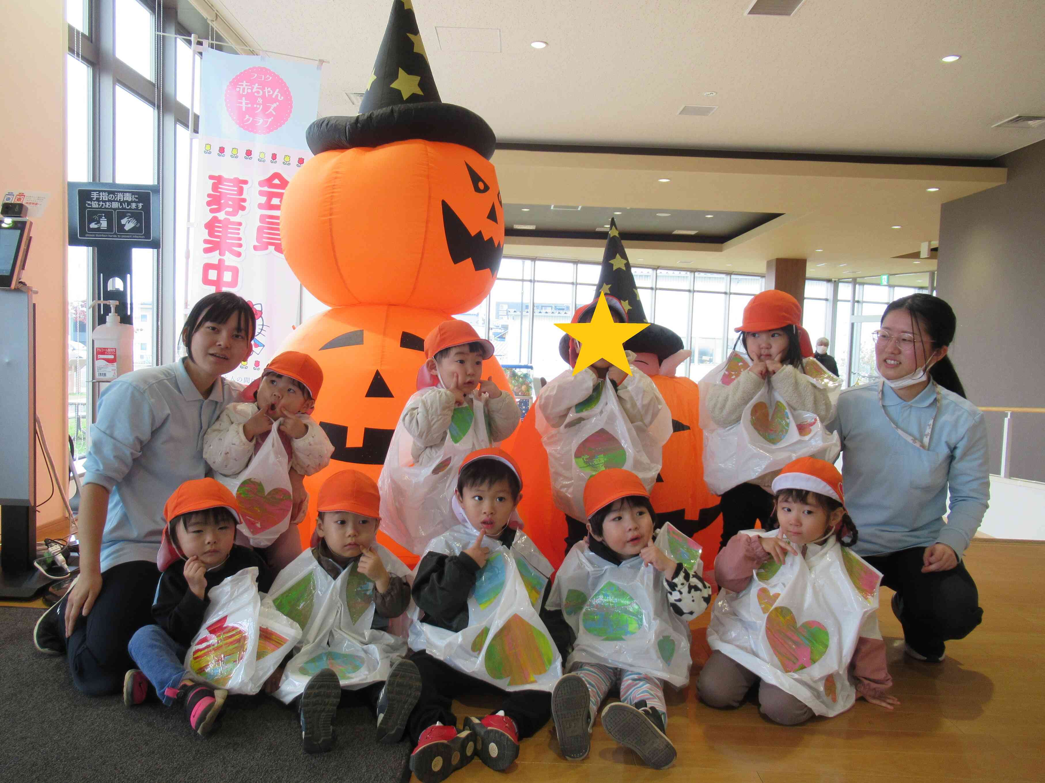 楽しかったハロウィン(未満児)