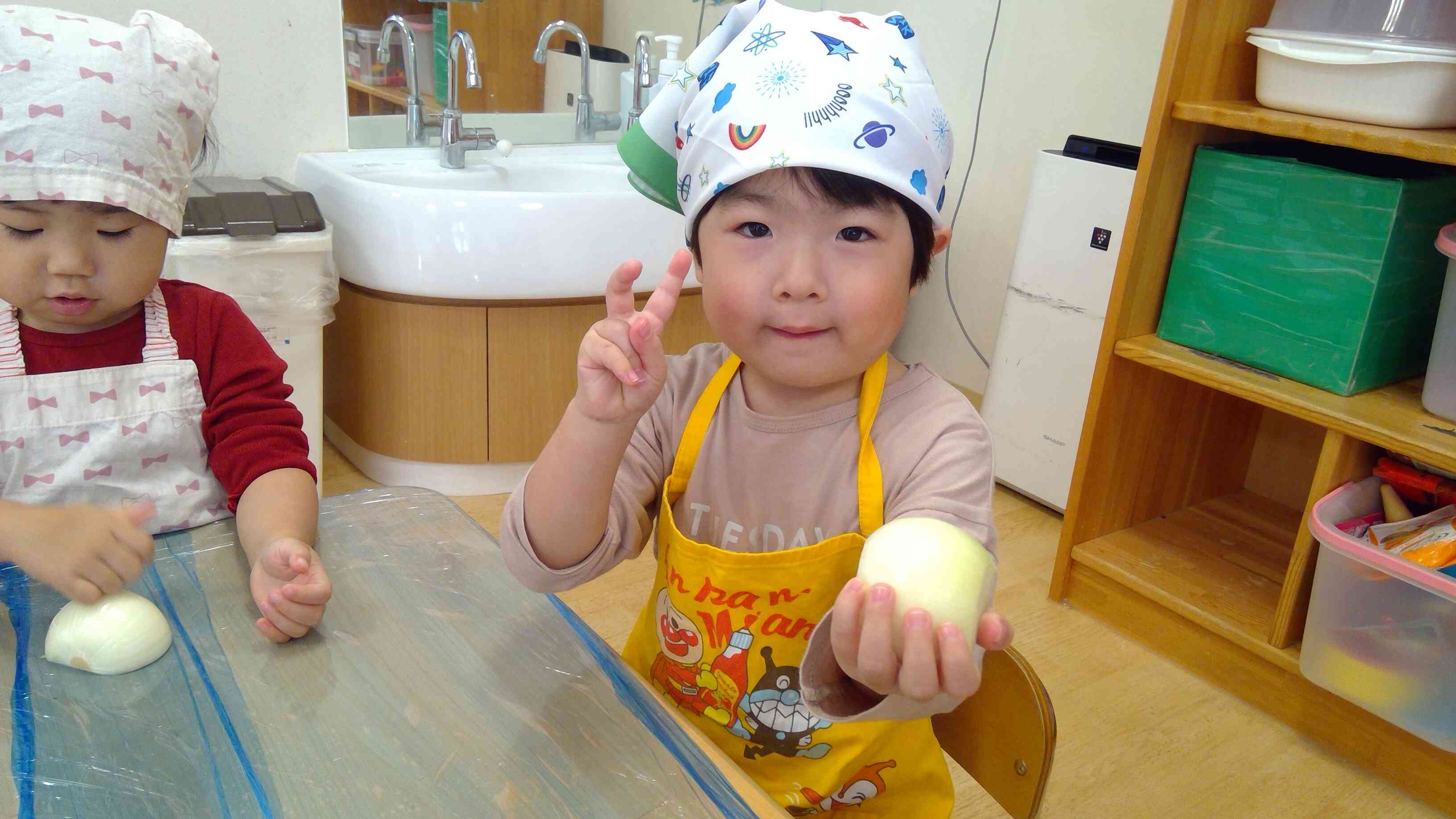 綺麗に剥けたよ！