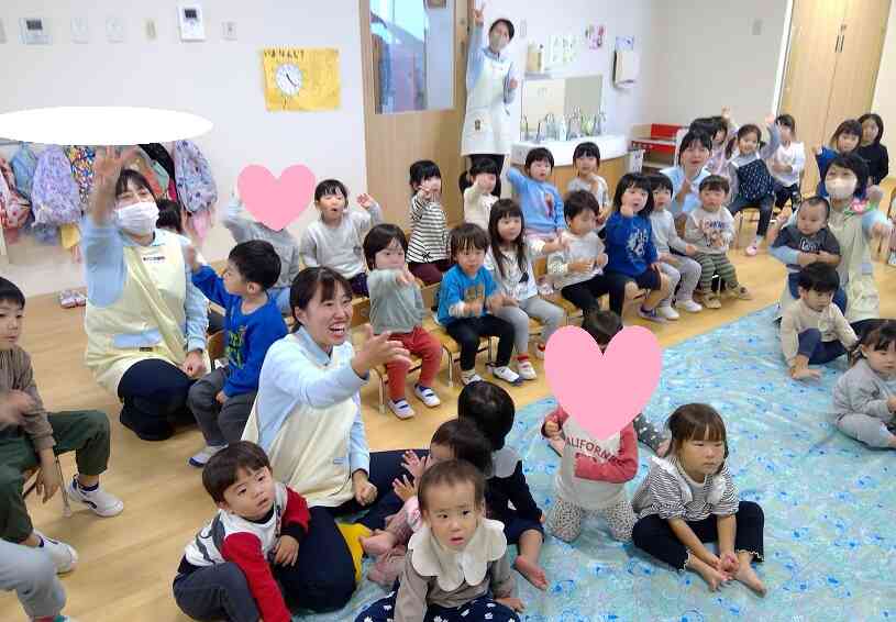 じゃんけんぽん！勝てたかな？