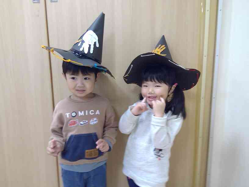 「これでハロウィンの準備はバッチリだね。」