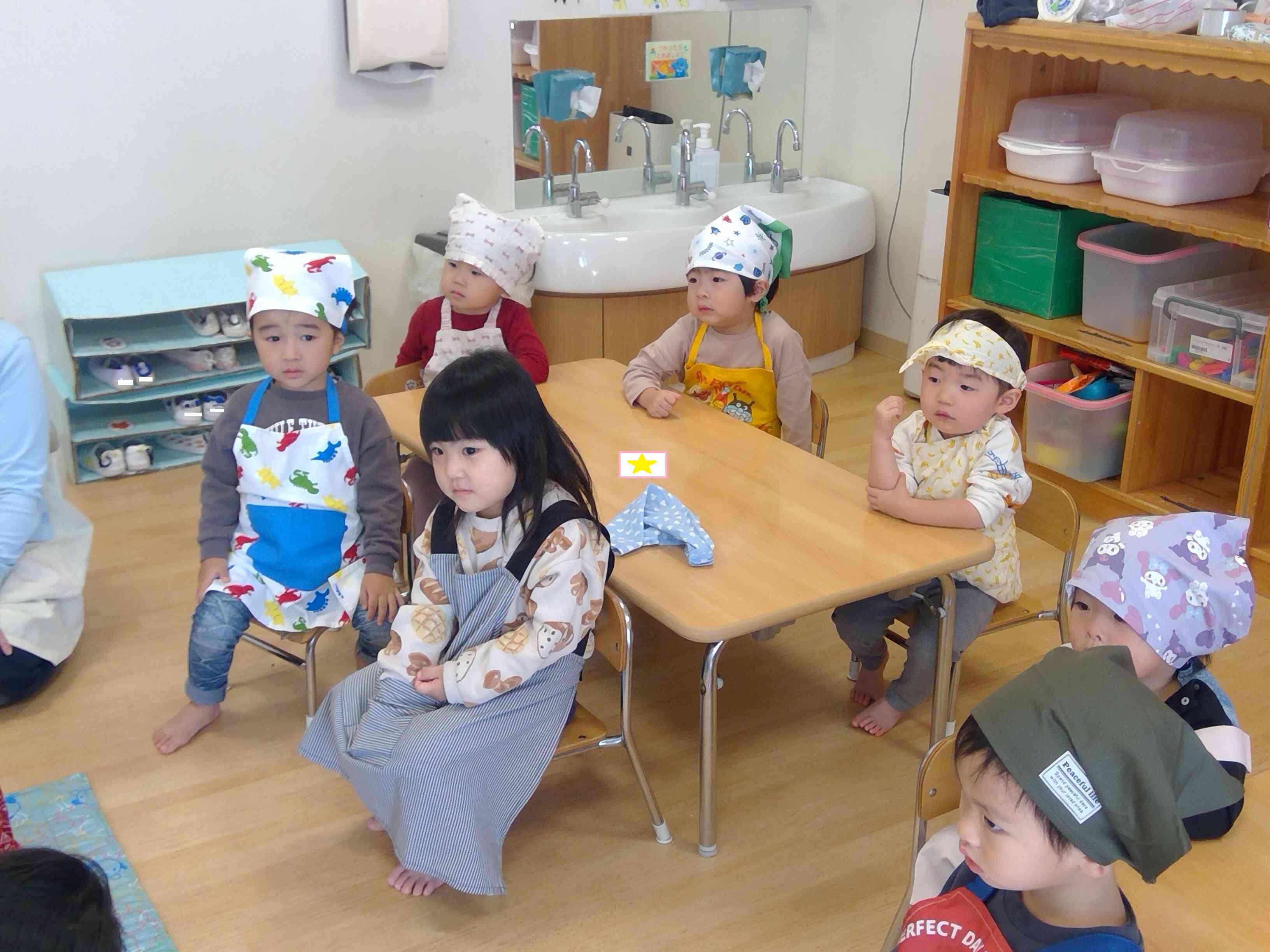 カレーパーティ楽しかったね！(うさぎ組)