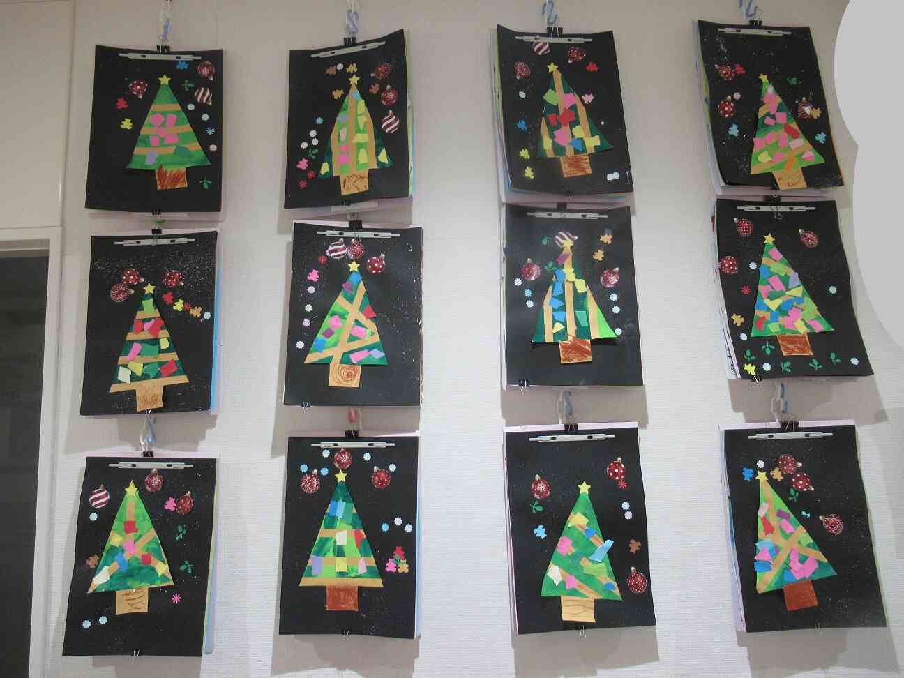 12月の製作～りす・ぱんだ・きりん組の巻