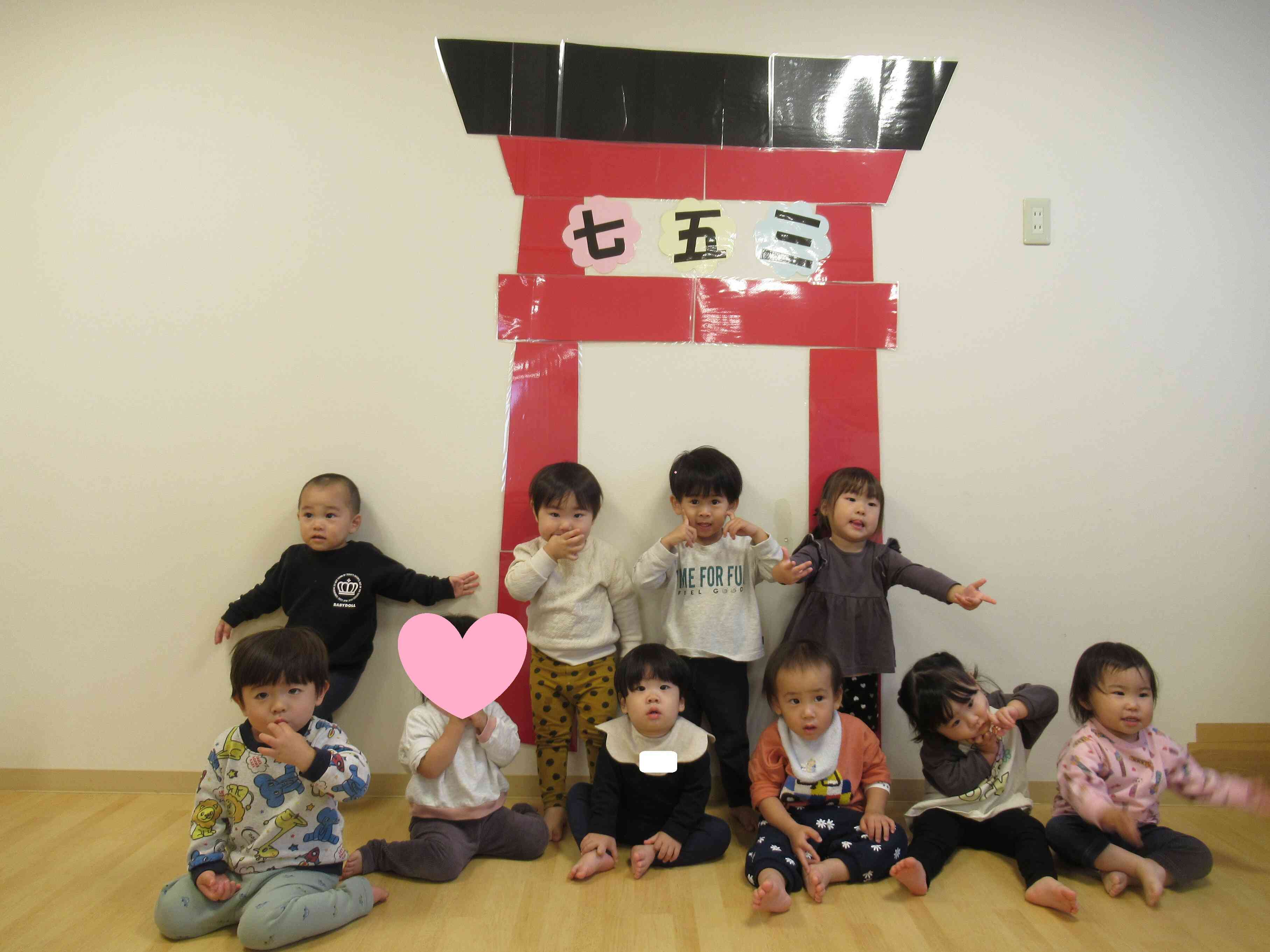 七五三にも参加しました！