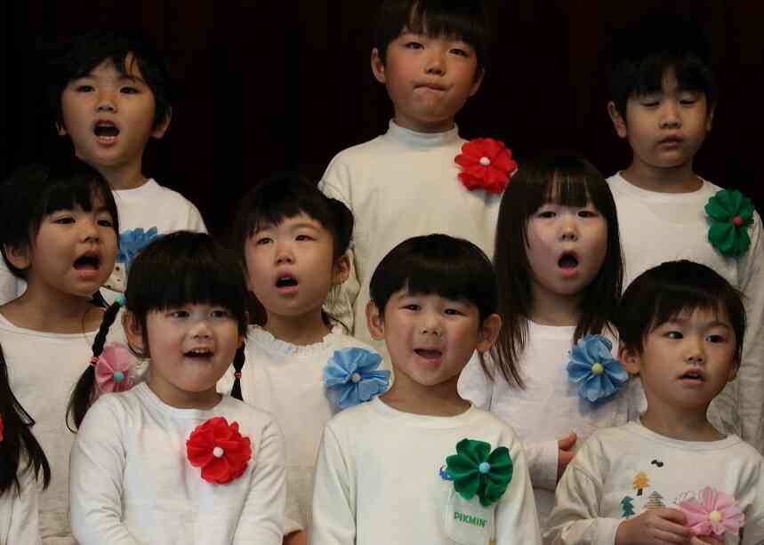 頑張って歌ったよ～