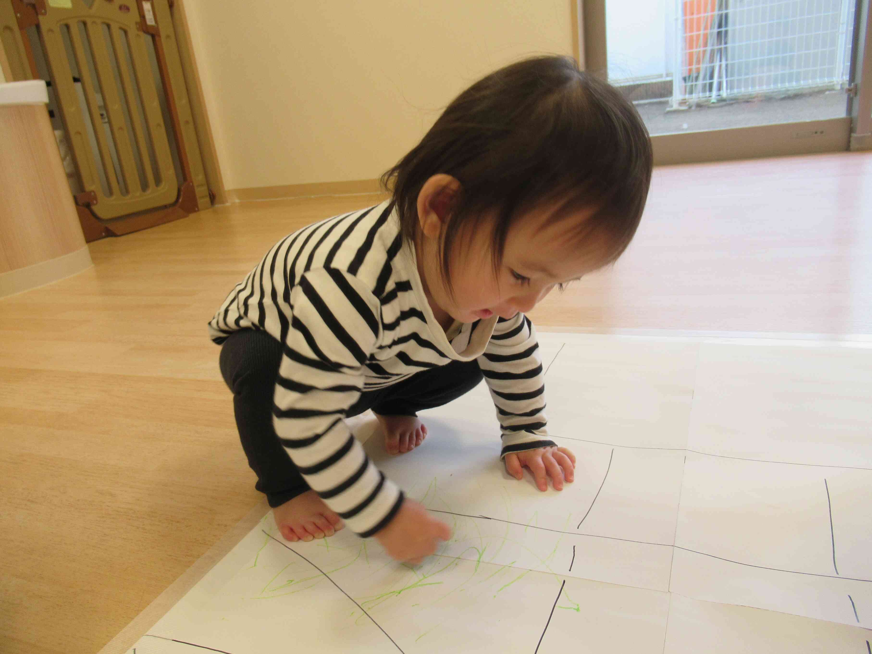 上手に塗れたよ～！